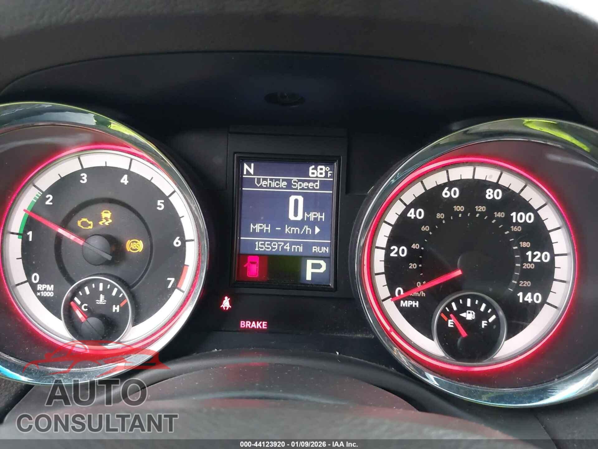 DODGE DURANGO 2013 - 1C4RDHDG5DC508700