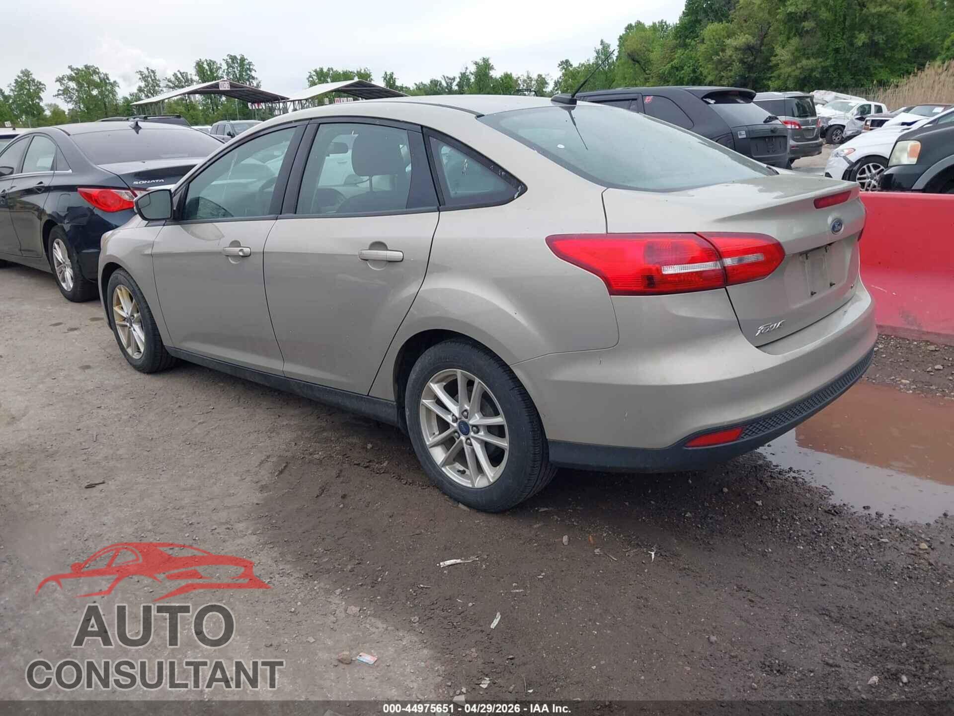 FORD FOCUS 2016 - 1FADP3F29GL242341