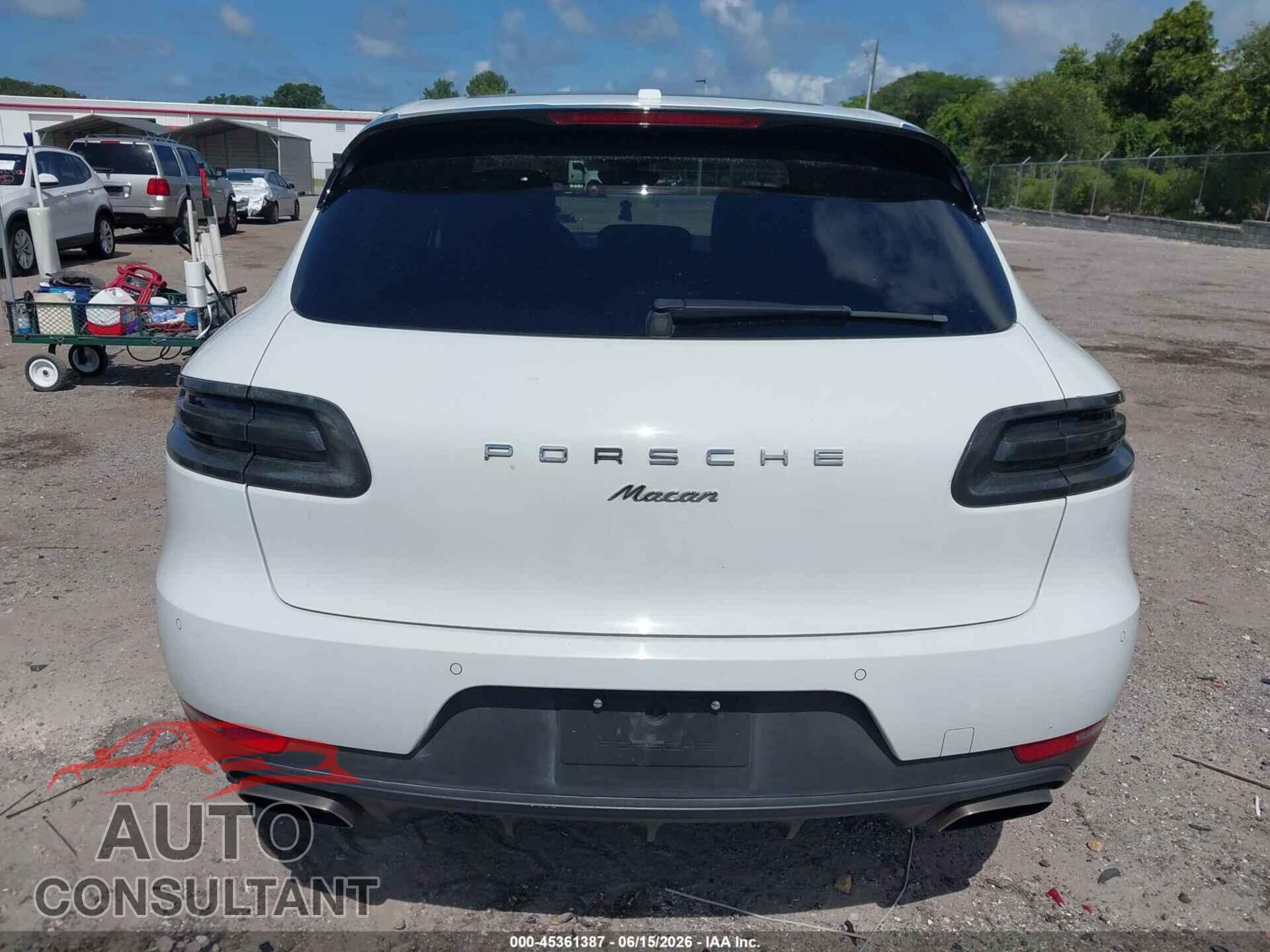 PORSCHE MACAN 2017 - WP1AA2A54HLB08573
