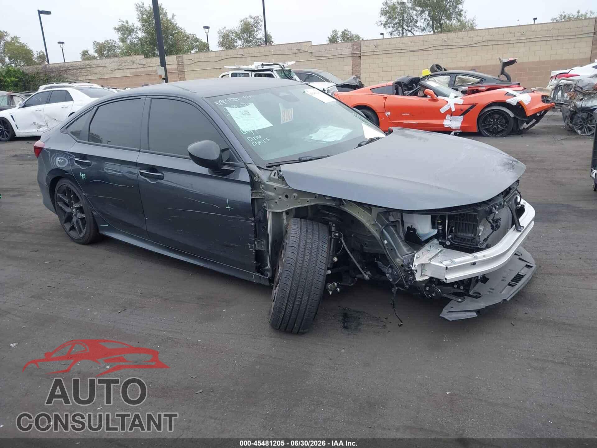 HONDA CIVIC 2026 - 2HGFE2F55TH522988