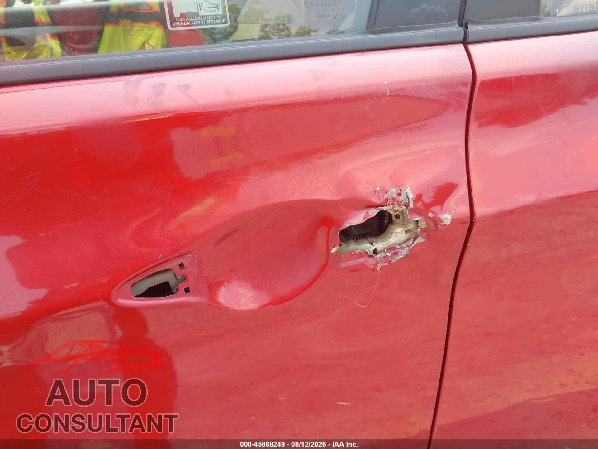 HYUNDAI ELANTRA 2012 - KMHDH4AE5CU451400