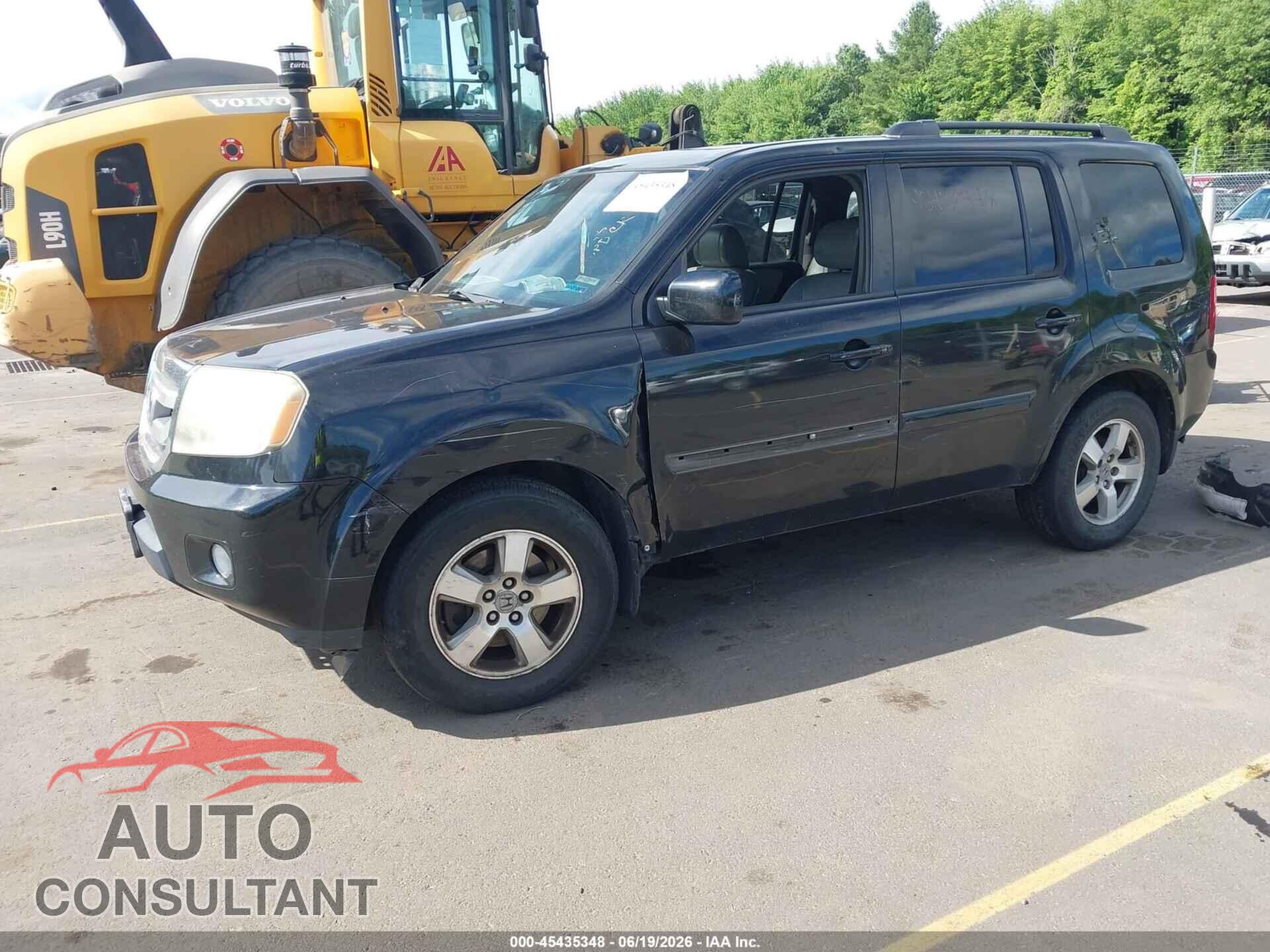 HONDA PILOT 2011 - 5FNYF4H7XBB029536