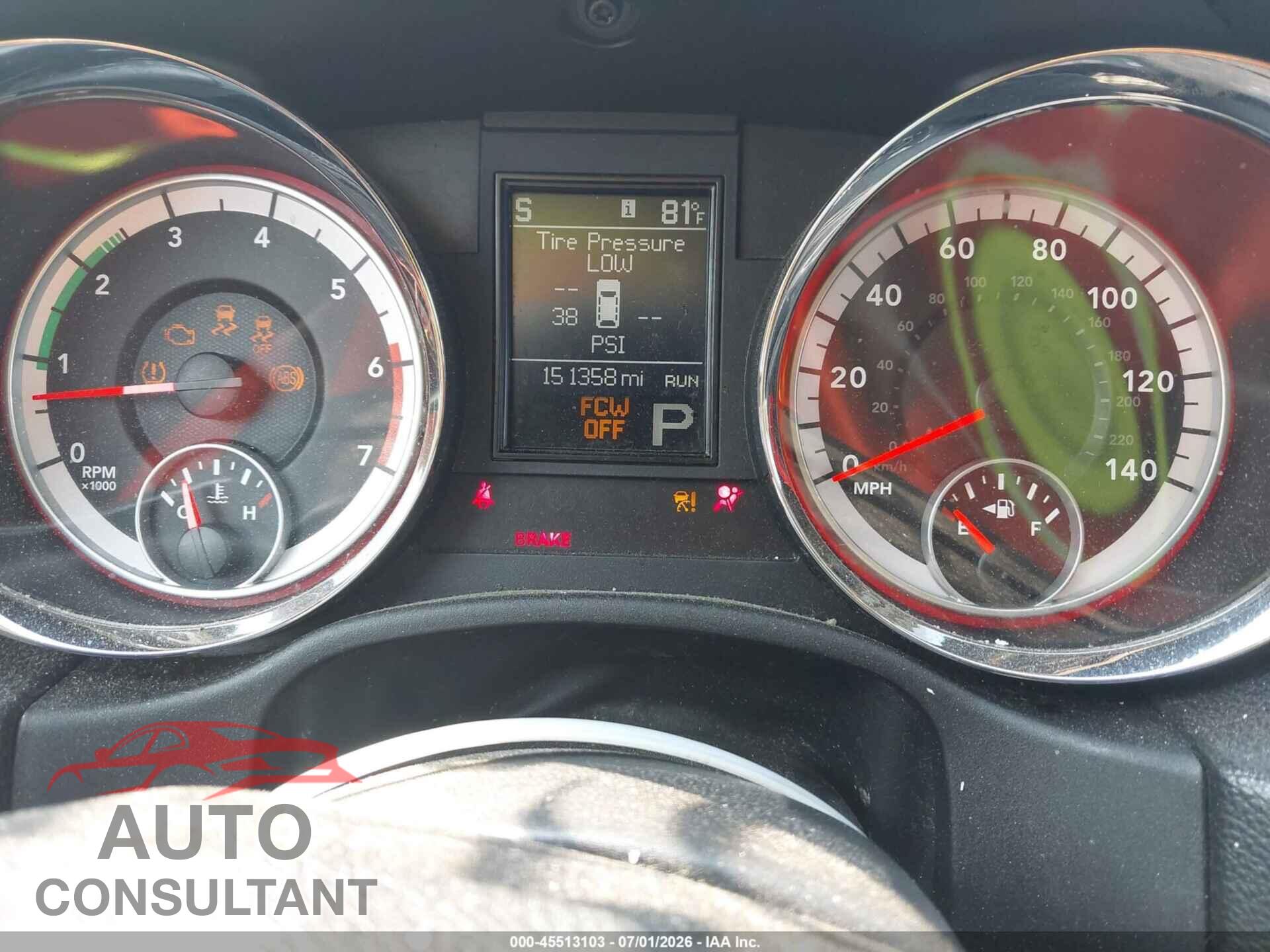 DODGE DURANGO 2011 - 1D4SE5GT3BC595180