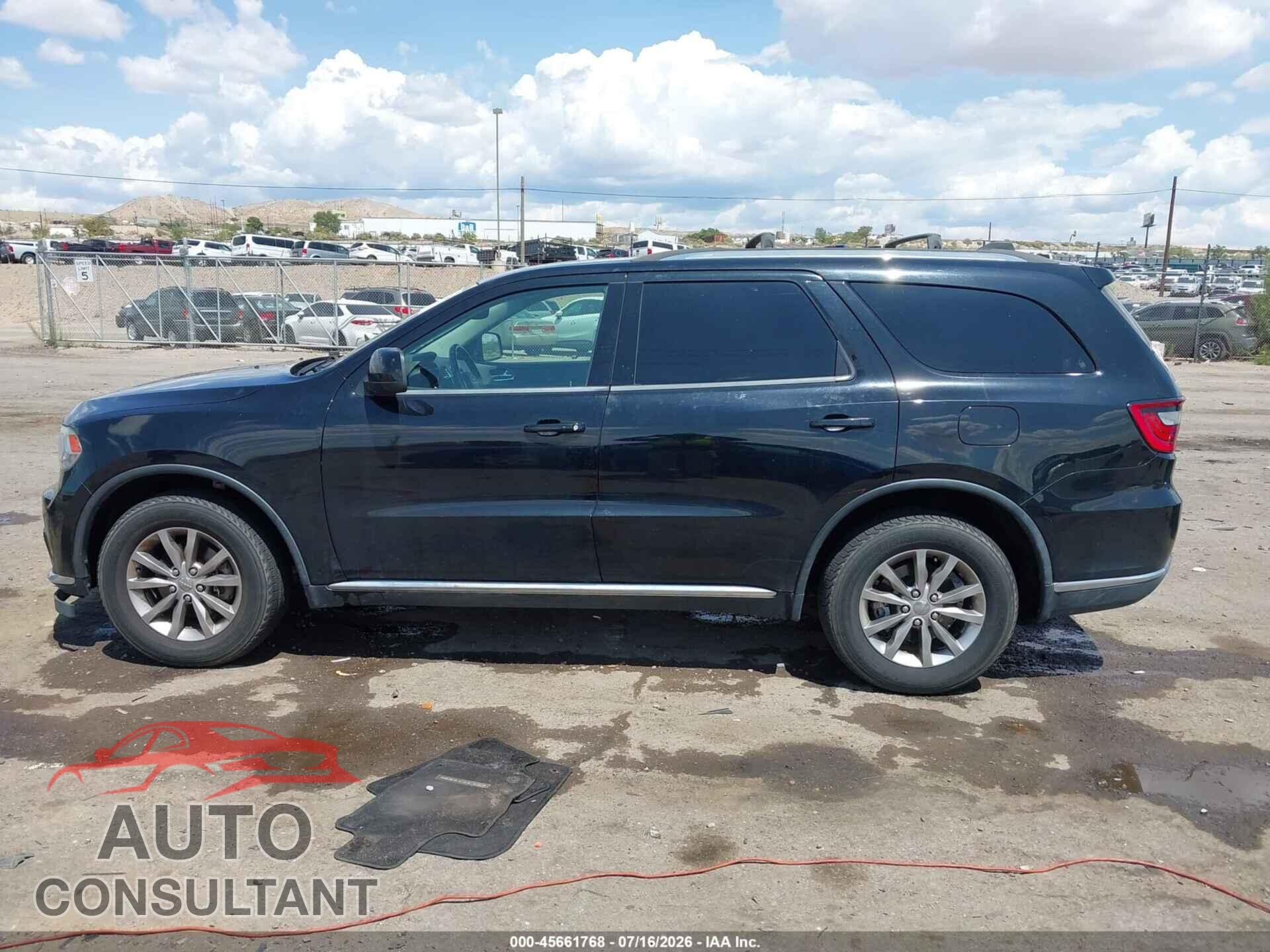 DODGE DURANGO 2017 - 1C4RDJAG9HC725958