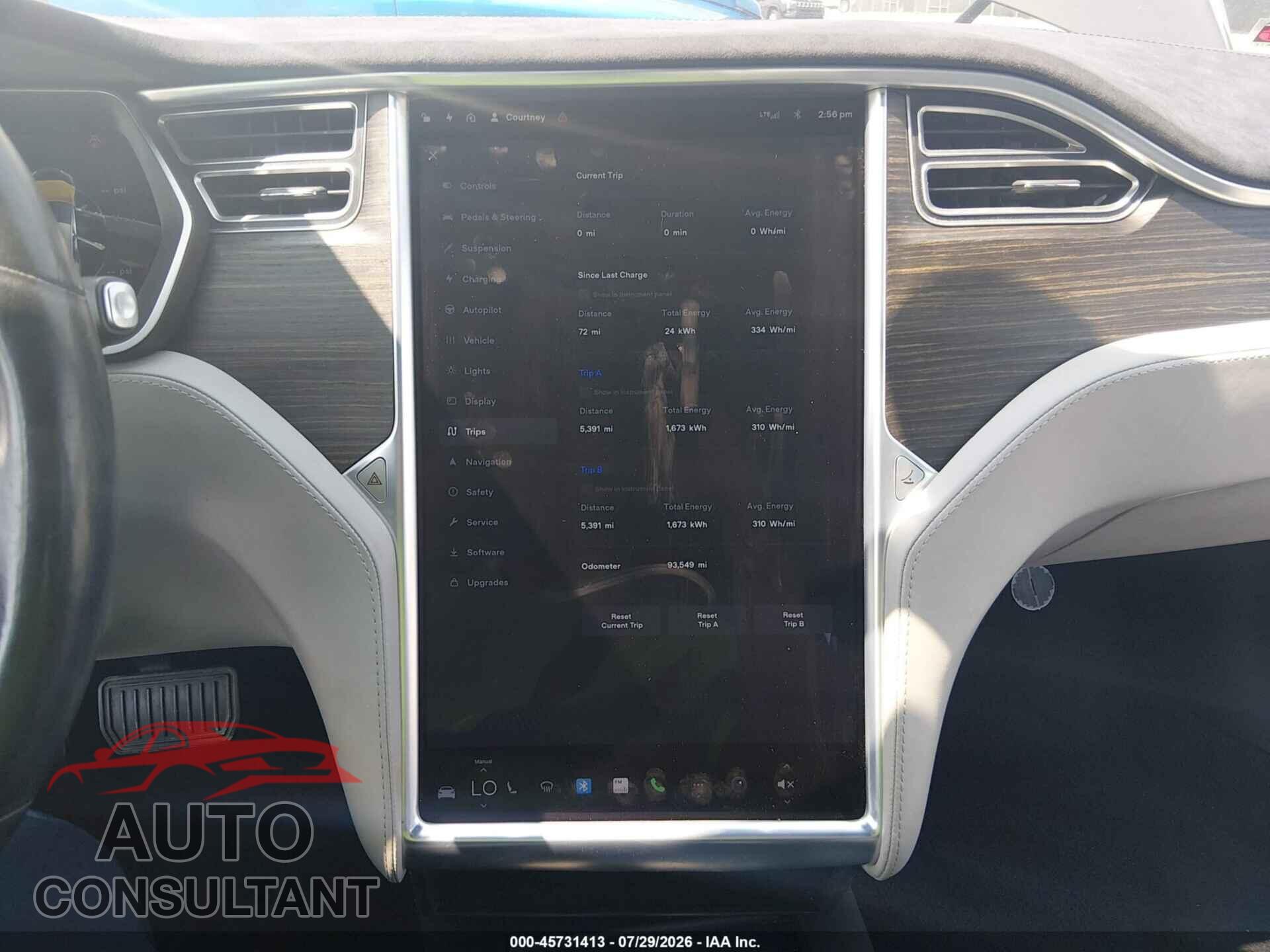 TESLA MODEL S 2016 - 5YJSA1E22GF129097