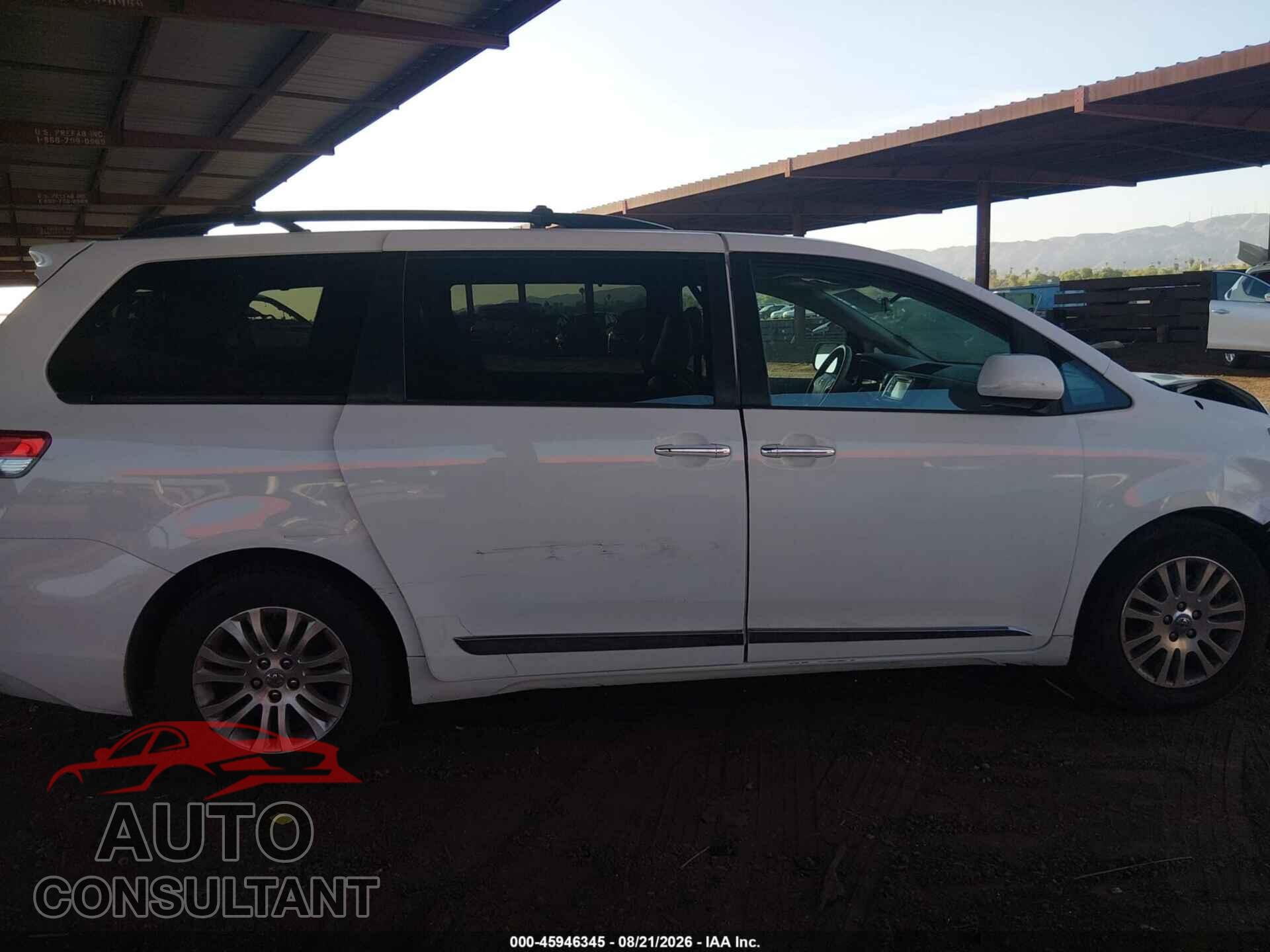 TOYOTA SIENNA 2012 - 5TDYK3DC4CS254993