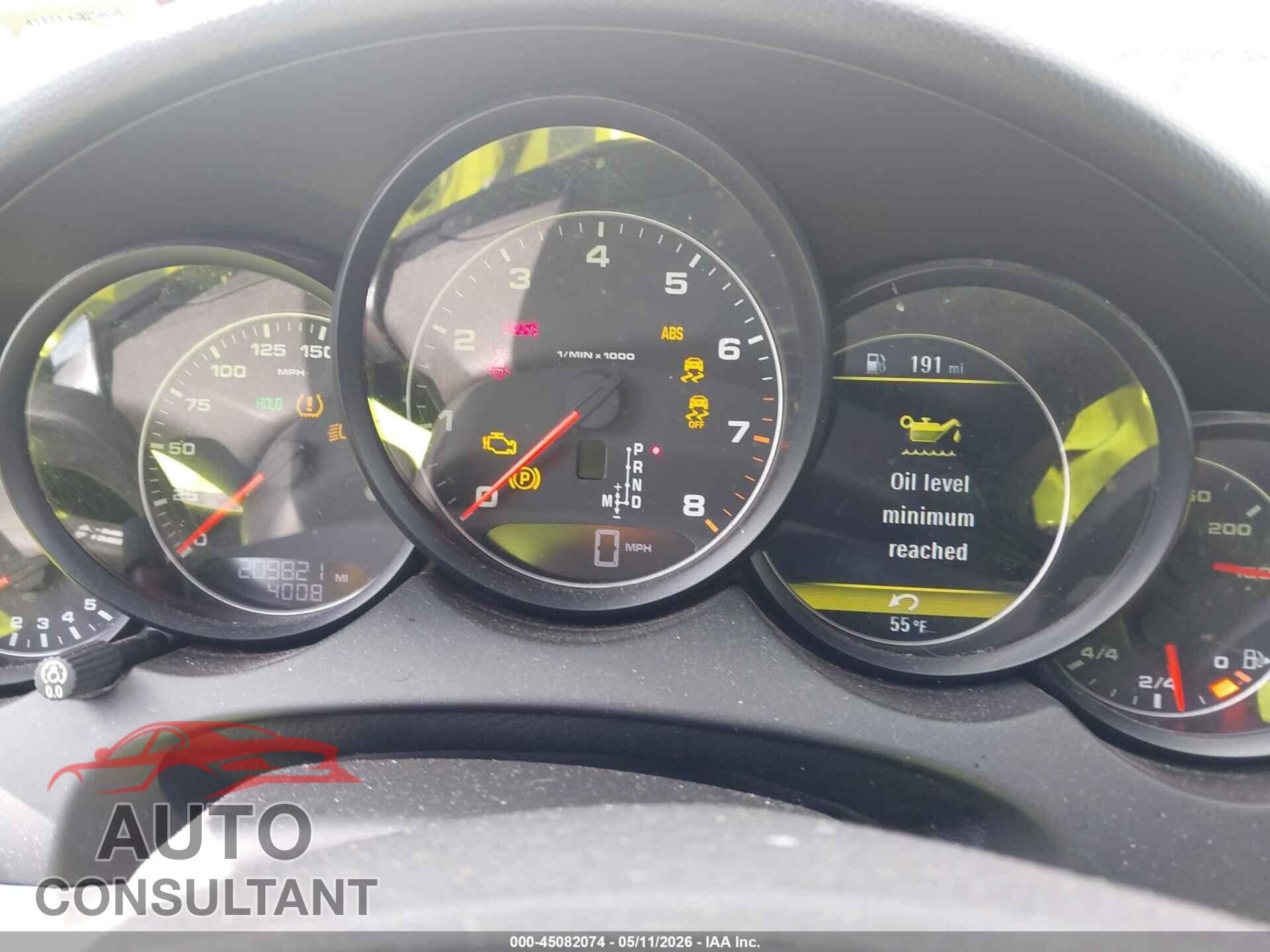 PORSCHE CAYENNE 2012 - WP1AA2A25CLA09775