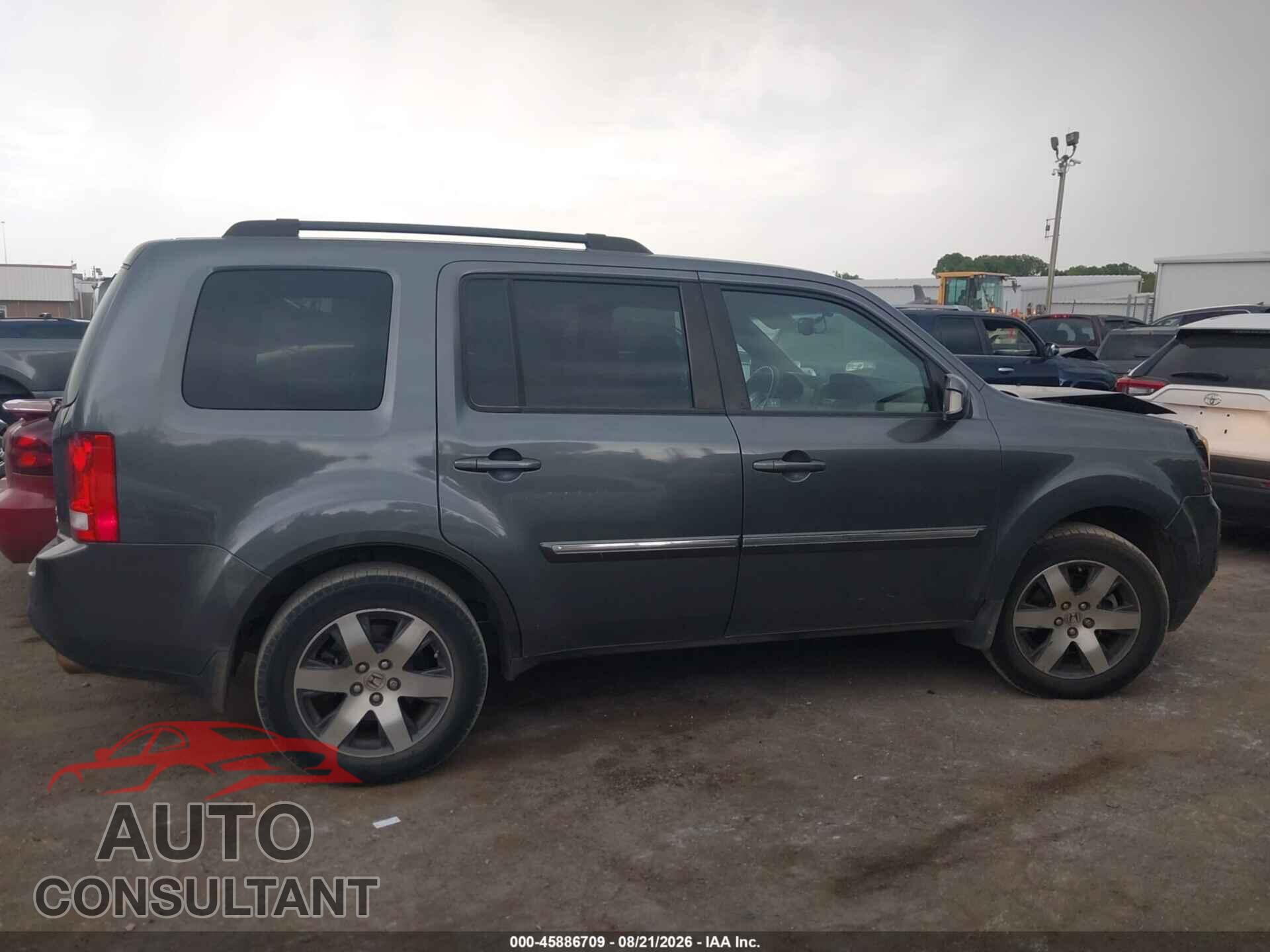 HONDA PILOT 2012 - 5FNYF4H98CB082013