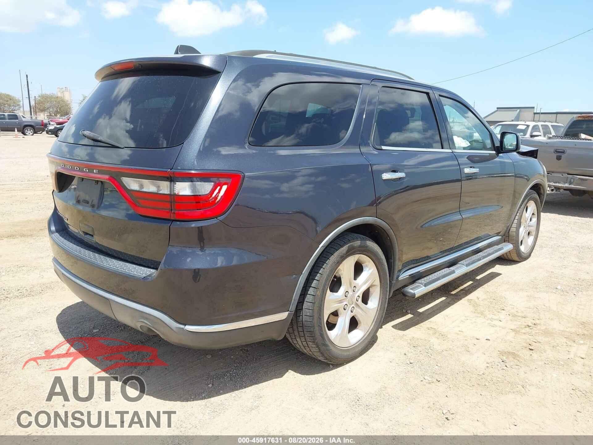 DODGE DURANGO 2015 - 1C4RDHAG2FC880485