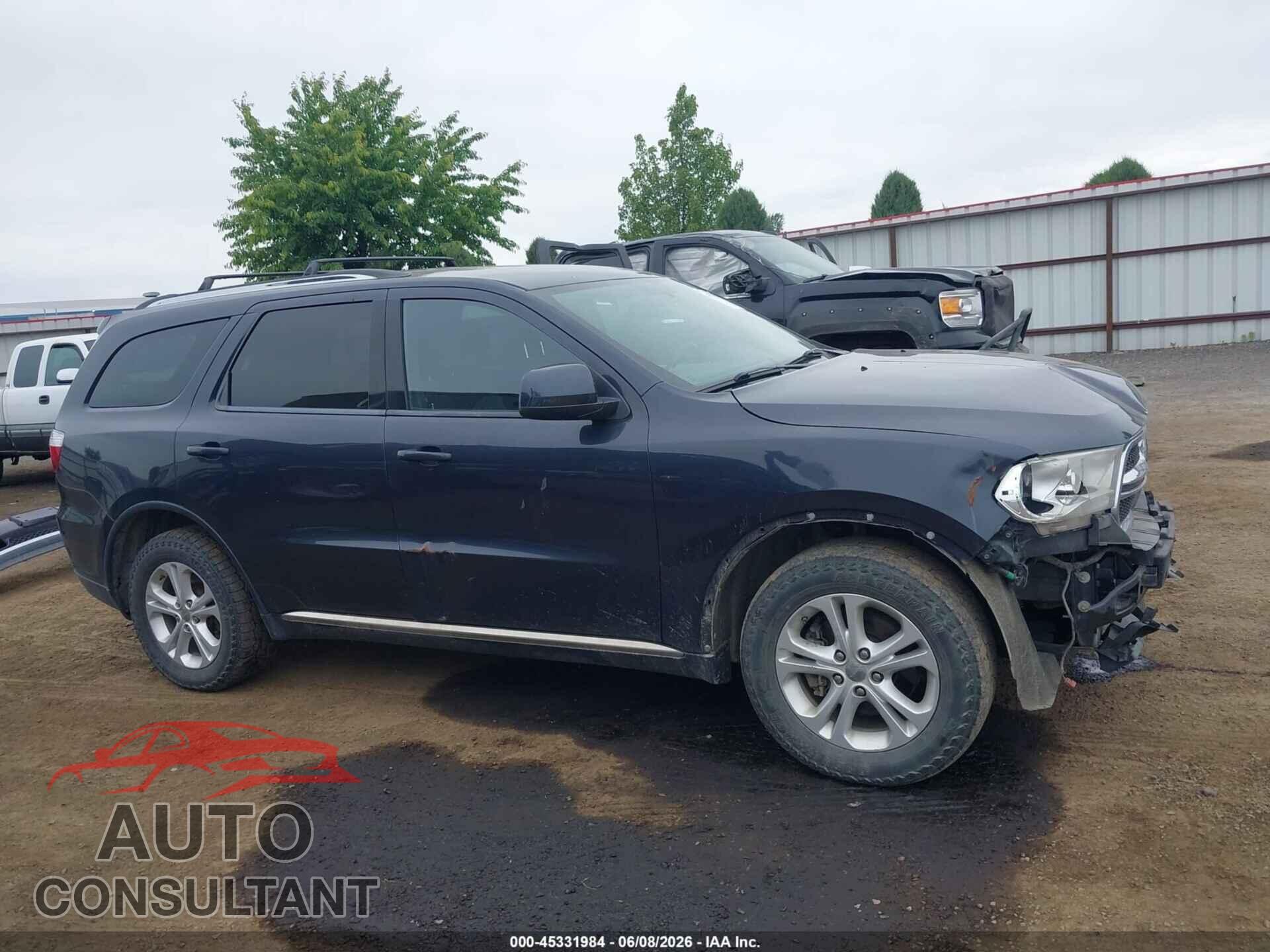 DODGE DURANGO 2013 - 1C4RDJAG4DC505072
