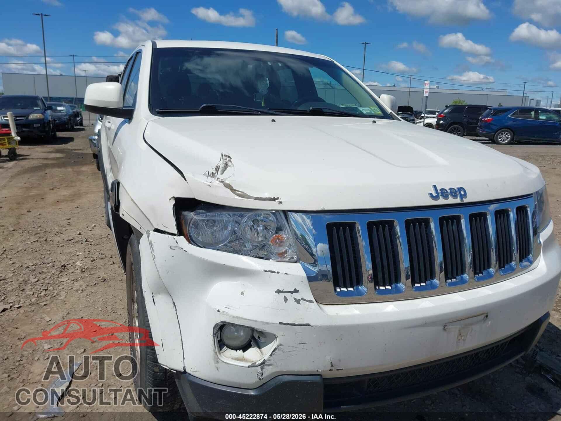 JEEP GRAND CHEROKEE 2012 - 1C4RJFAG6CC162172