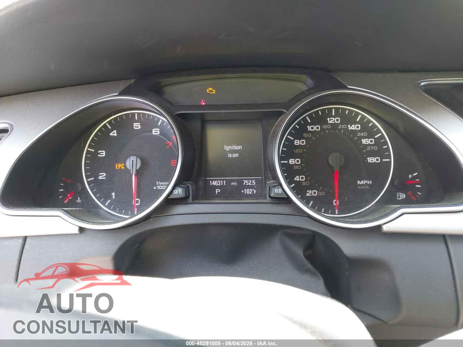 AUDI A5 2011 - WAULFAFR1BA013146