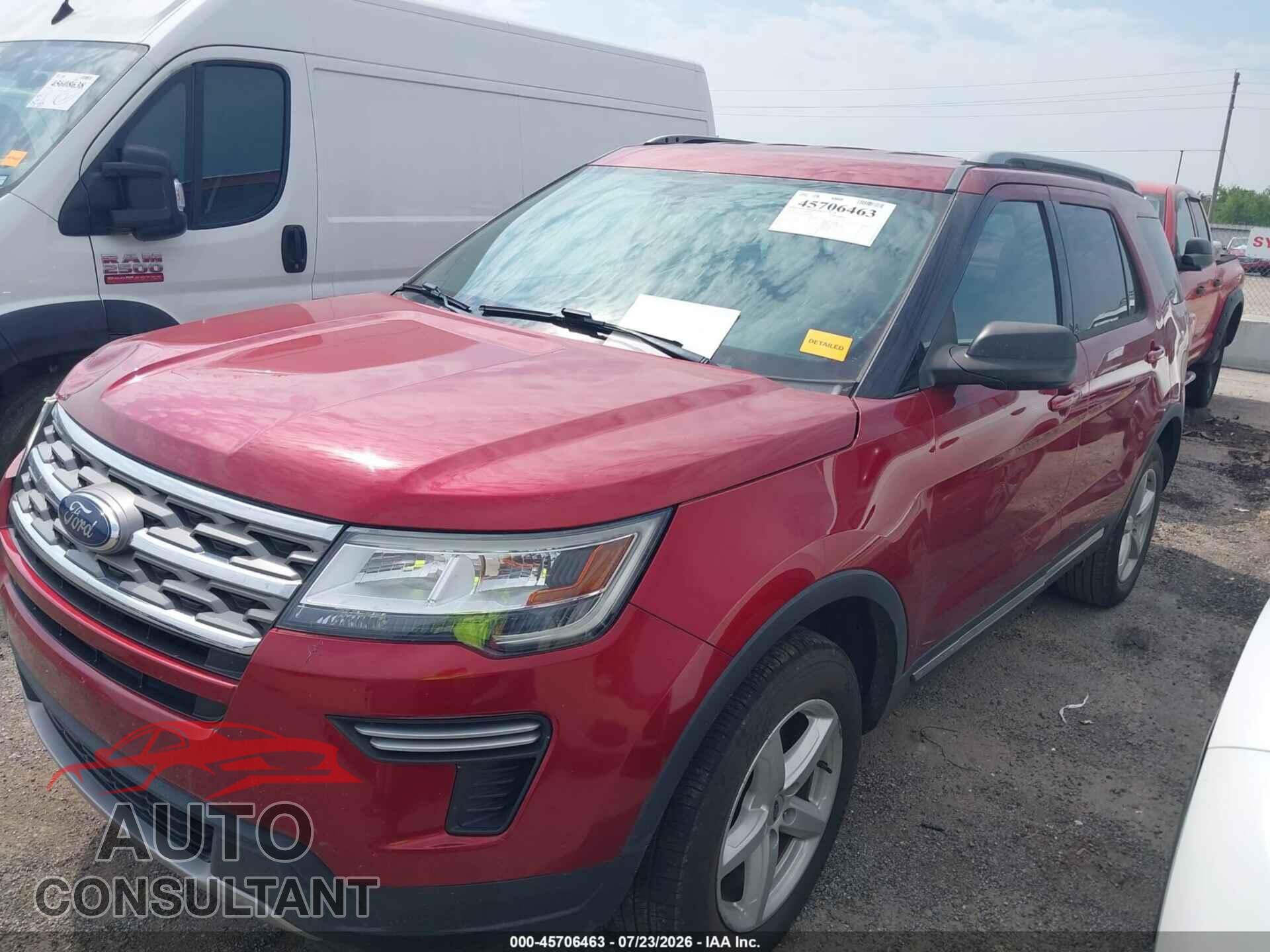 FORD EXPLORER 2018 - 1FM5K7D83JGB55624
