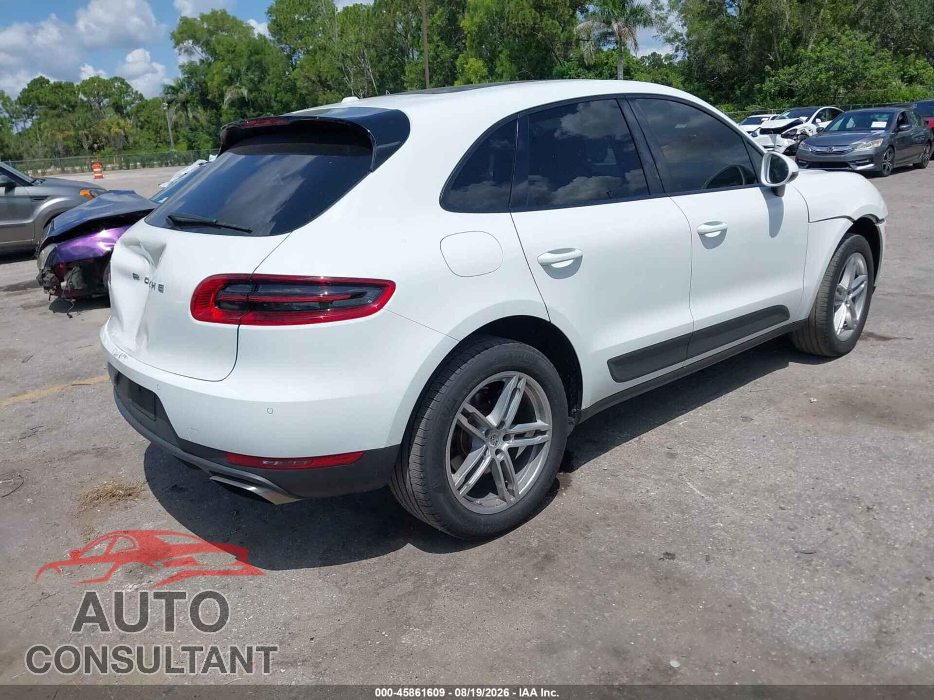 PORSCHE MACAN 2017 - WP1AA2A52HLB81442