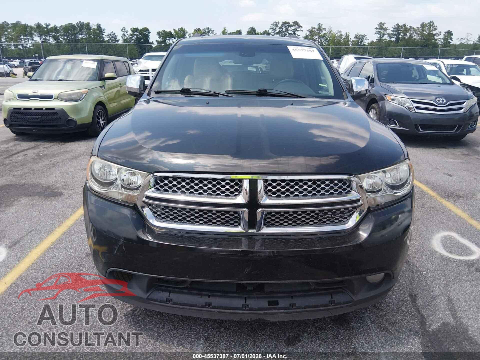 DODGE DURANGO 2011 - 1D4SE5GT0BC652029