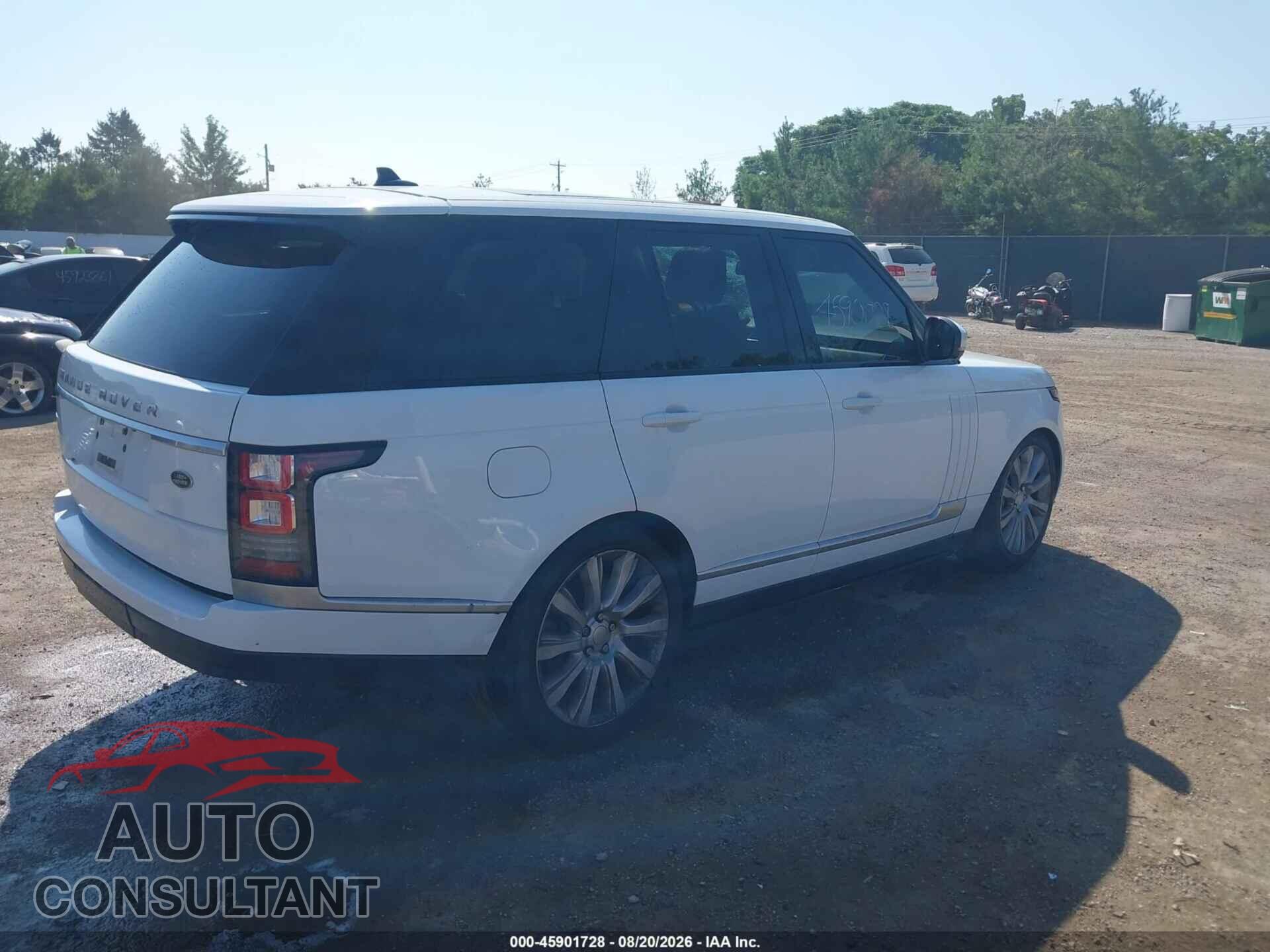 LAND ROVER RANGE ROVER 2015 - SALGS2TF9FA236307