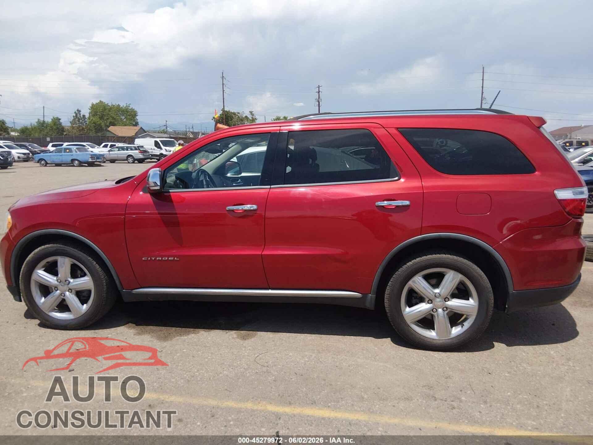 DODGE DURANGO 2011 - 1D4SE5GT7BC695752