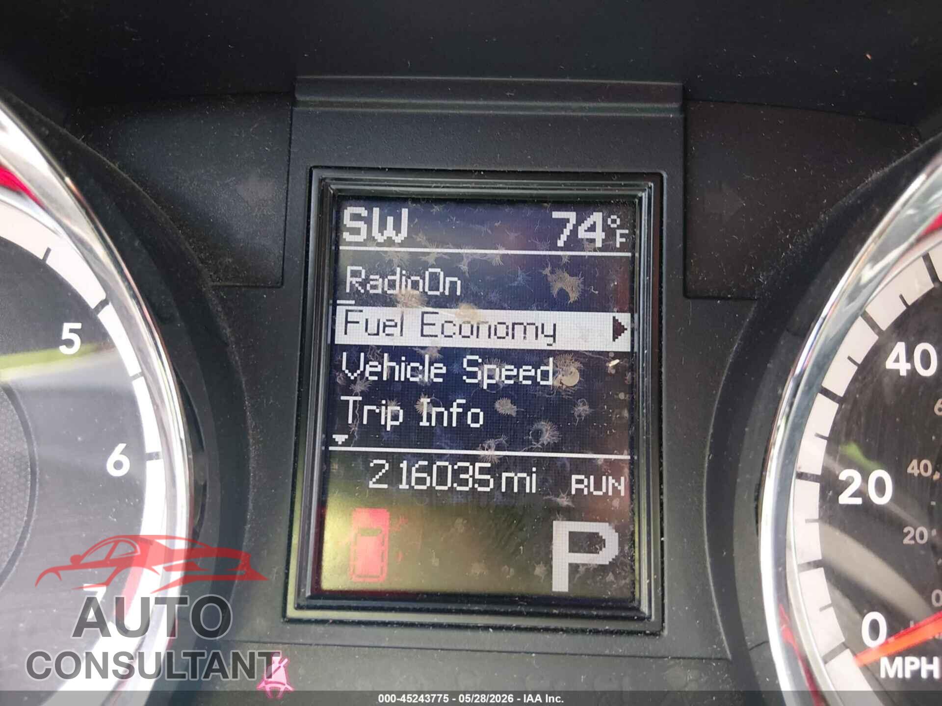 DODGE DURANGO 2013 - 1C4RDHAG5DC582803