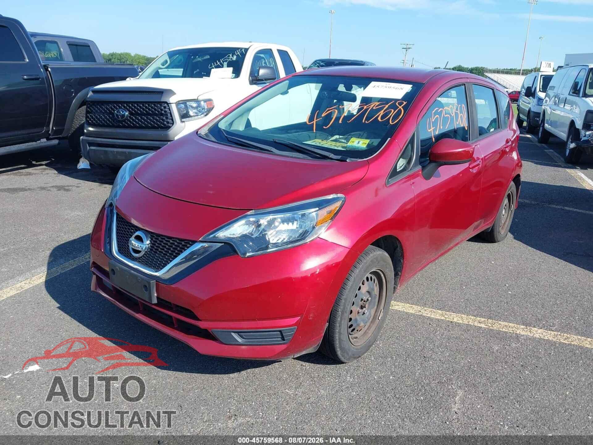NISSAN VERSA NOTE 2017 - 3N1CE2CP6HL360197