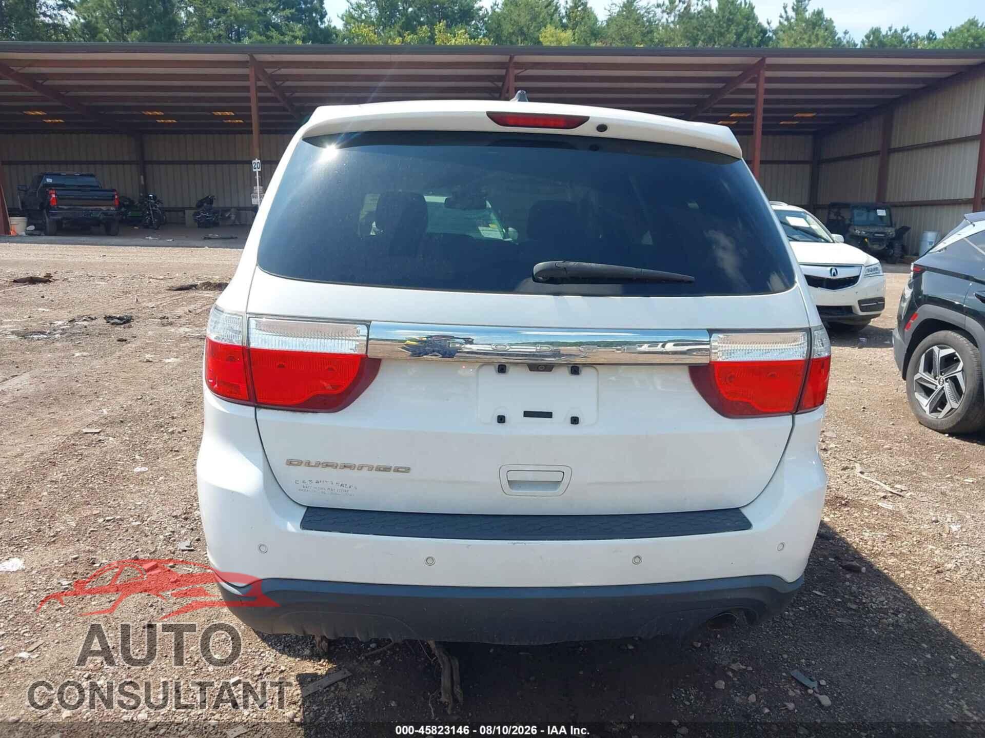 DODGE DURANGO 2013 - 1C4RDHAG9DC657342