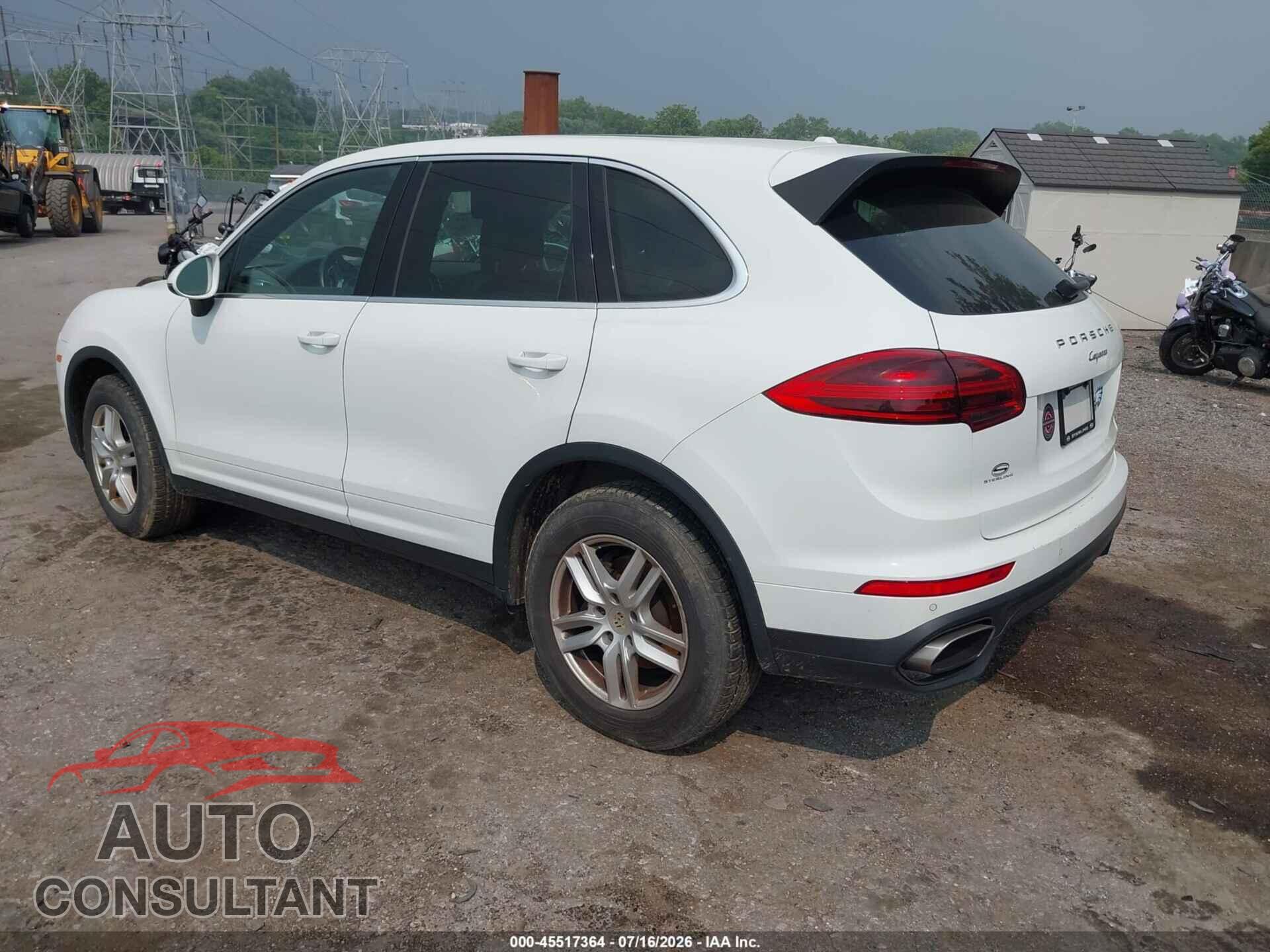 PORSCHE CAYENNE 2016 - WP1AA2A20GLA10516
