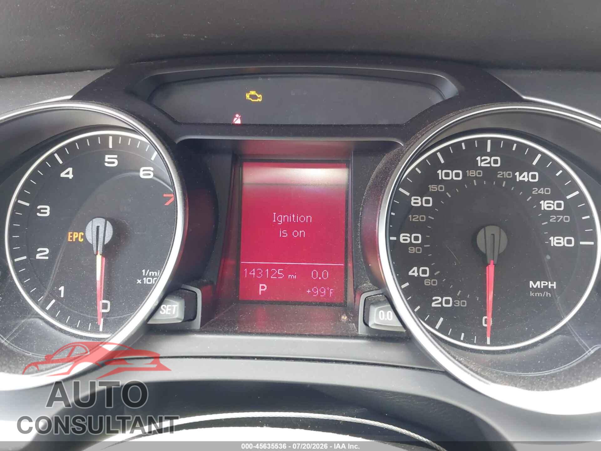 AUDI A5 2011 - WAULFAFR9BA075569