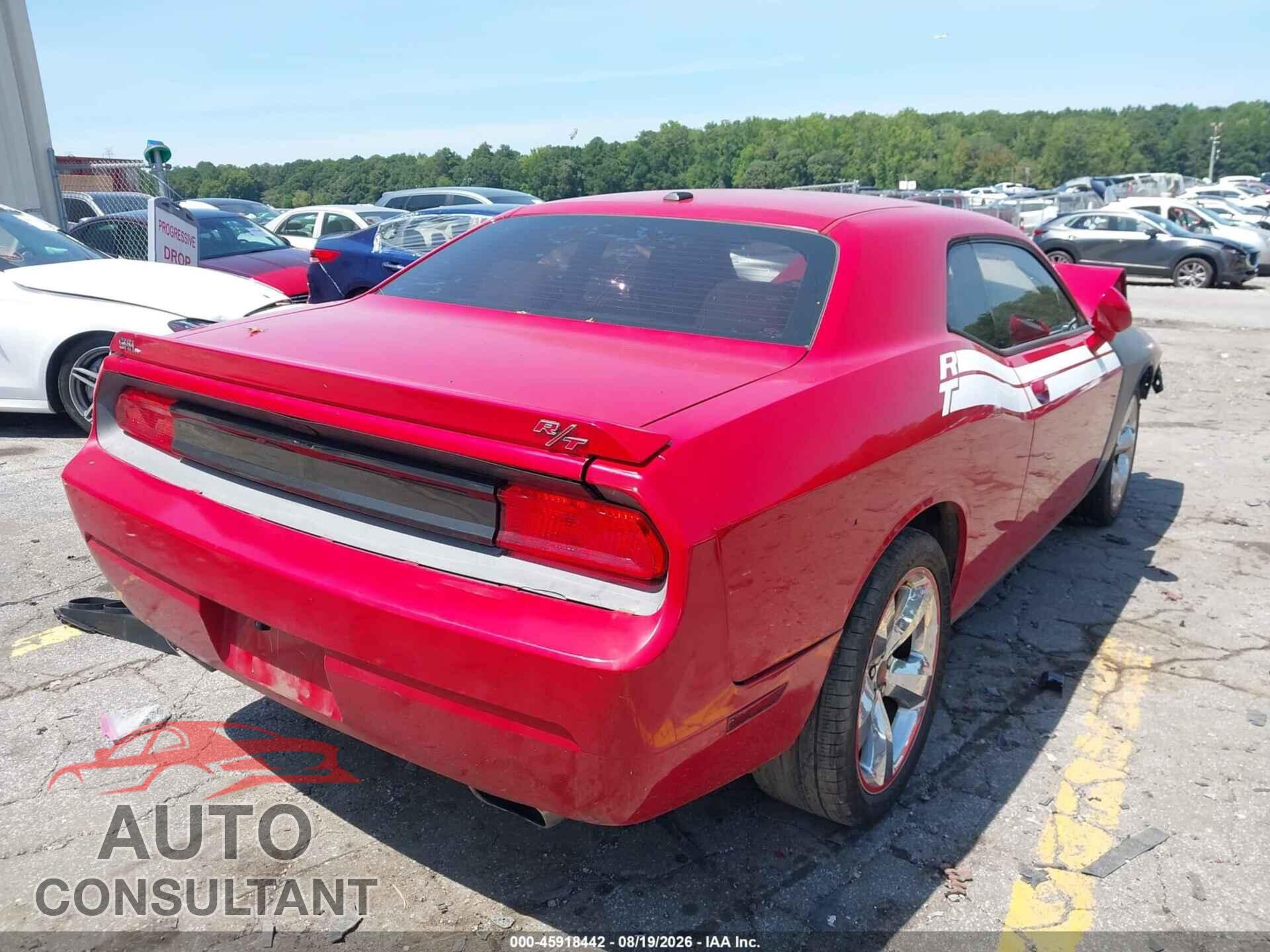 DODGE CHALLENGER 2012 - 2C3CDYBT2CH144662