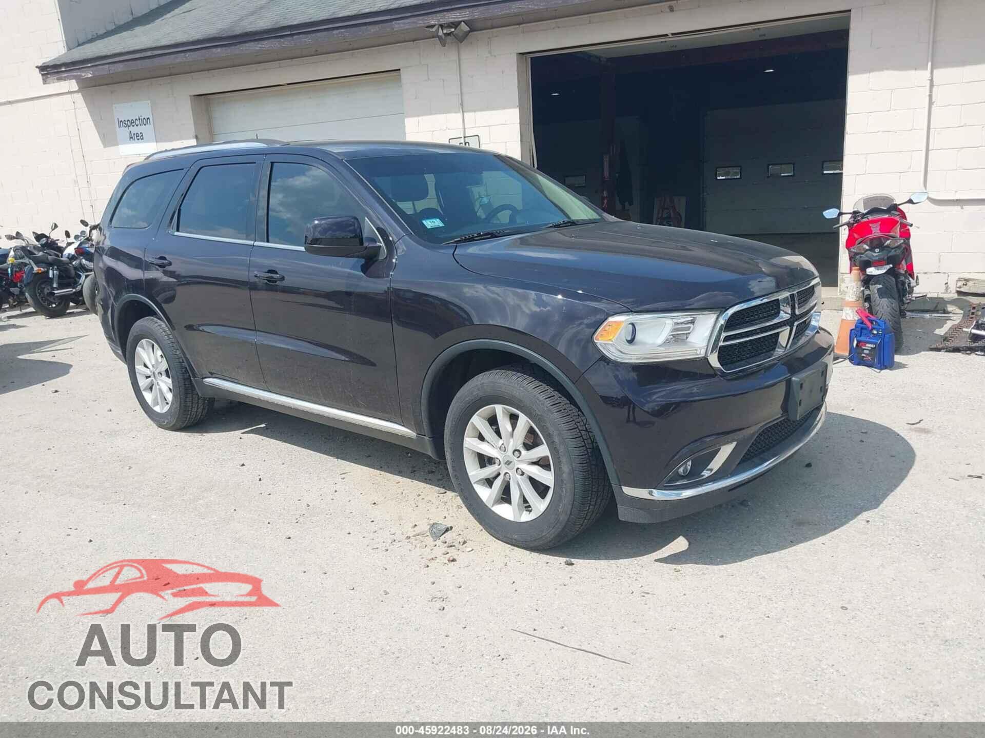 DODGE DURANGO 2019 - 1C4RDJAG8KC769974