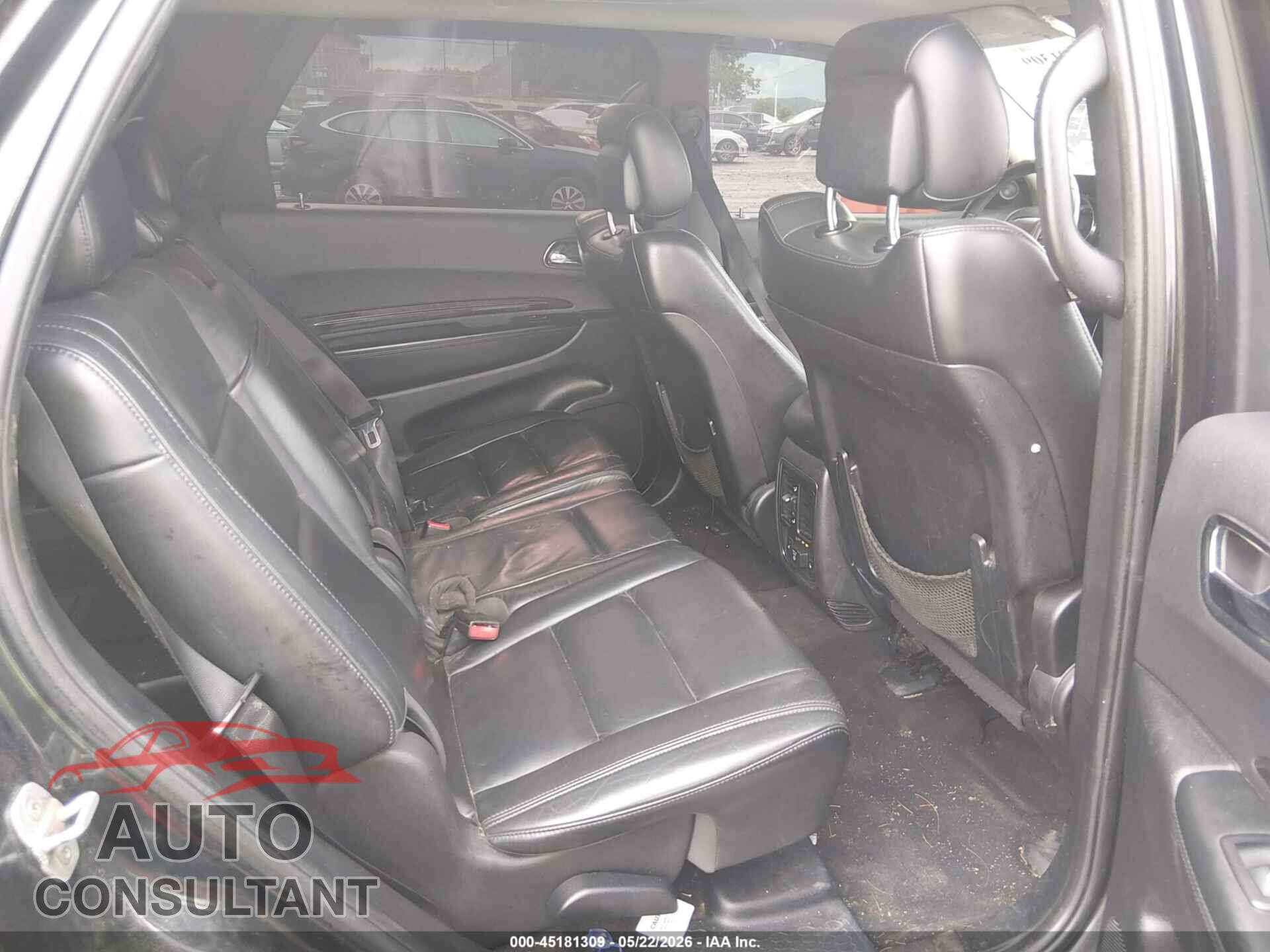 DODGE DURANGO 2012 - 1C4RDJDG5CC163416