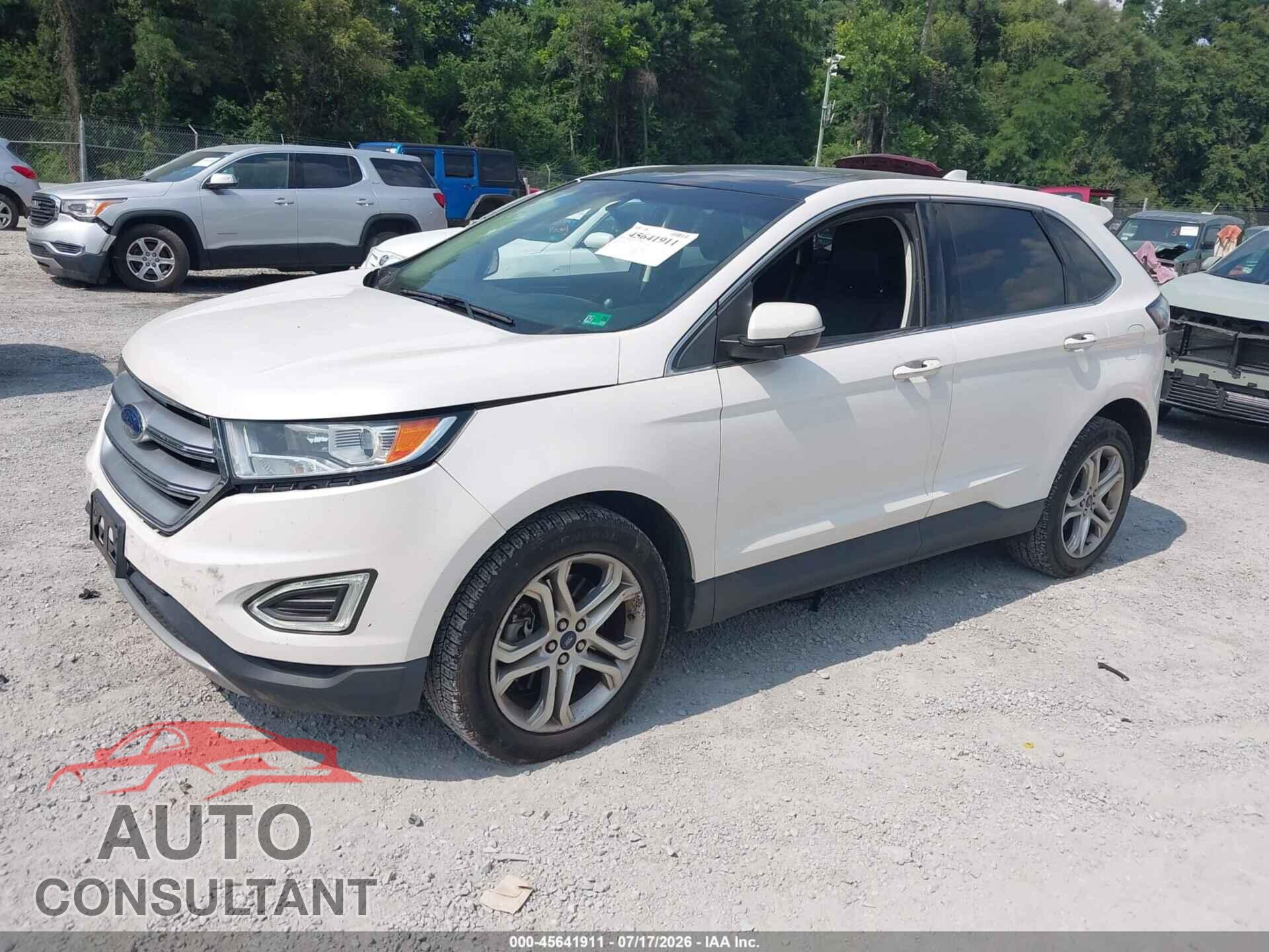 FORD EDGE 2015 - 2FMTK4K86FBB41577