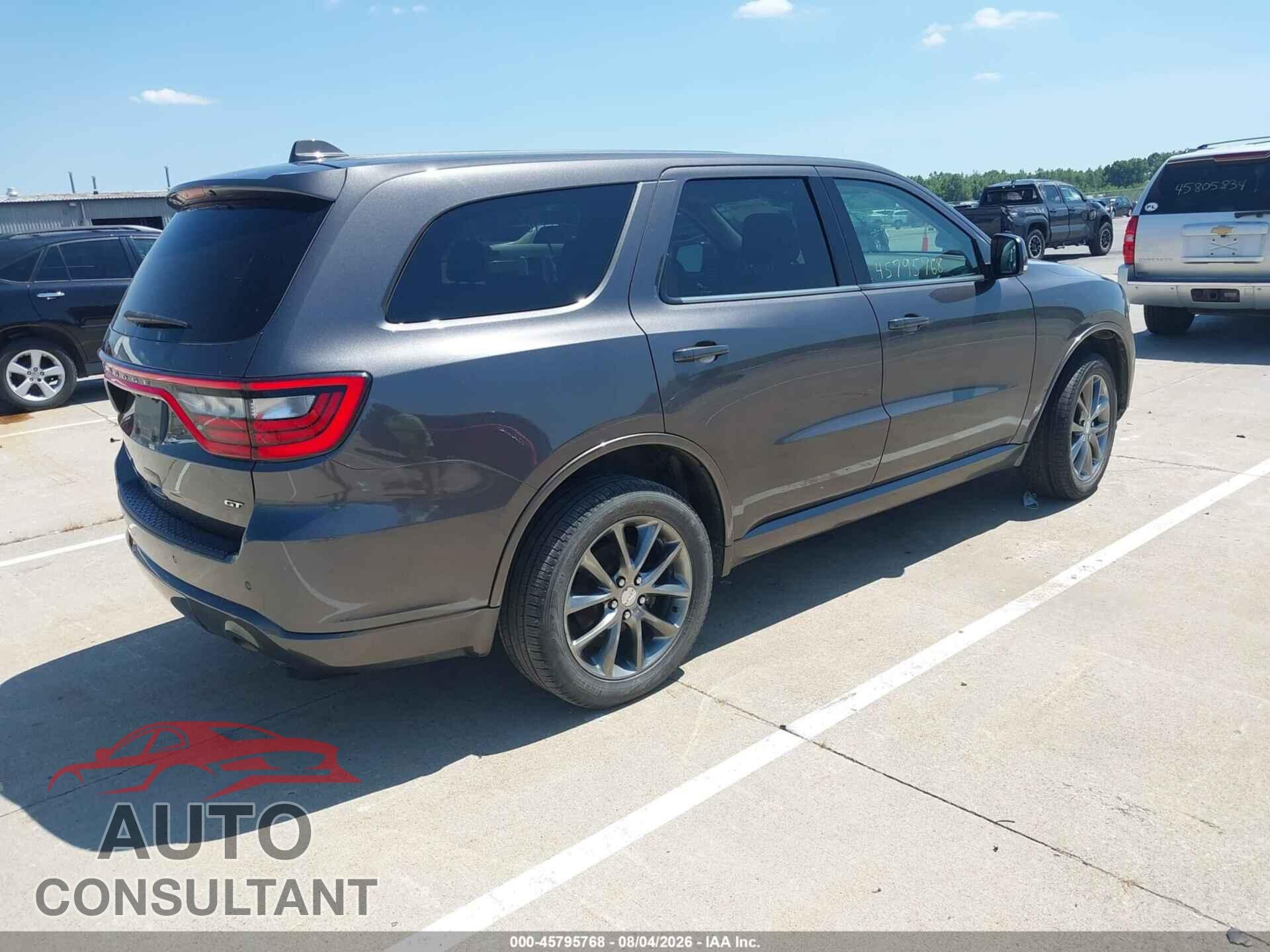 DODGE DURANGO 2017 - 1C4RDJDGXHC828057