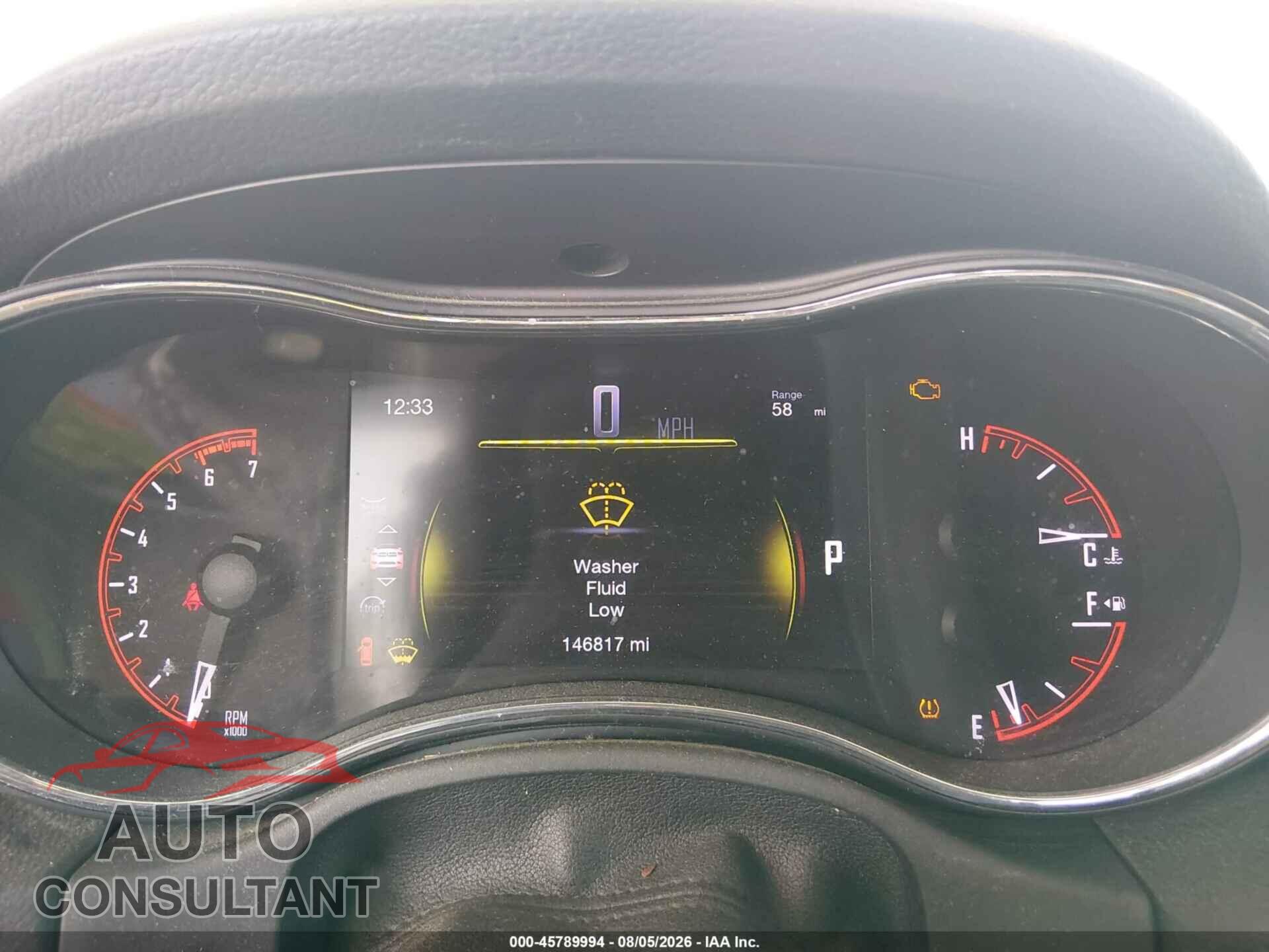 DODGE DURANGO 2017 - 1C4SDJCT6HC858916