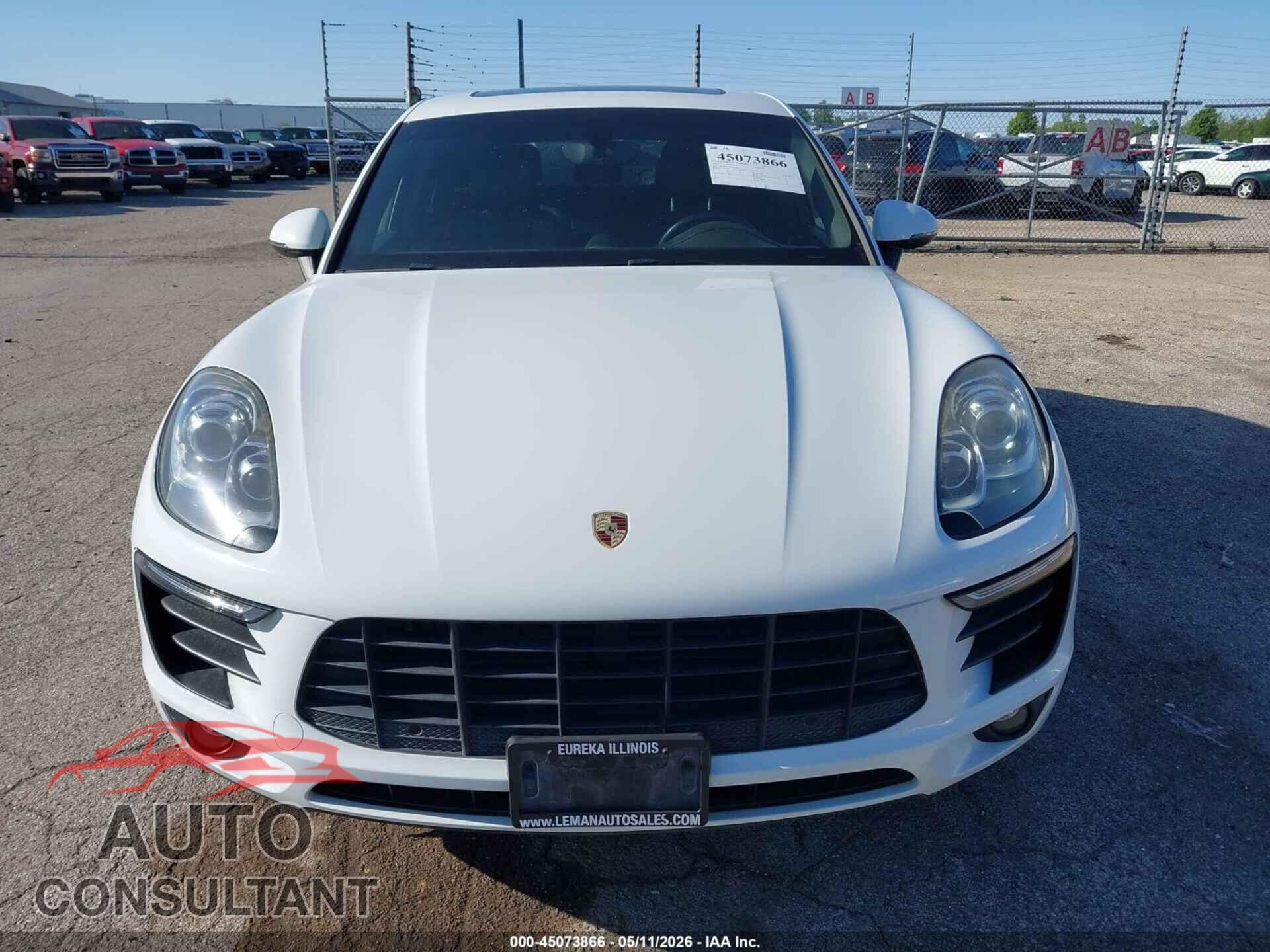 PORSCHE MACAN 2016 - WP1AB2A50GLB48256