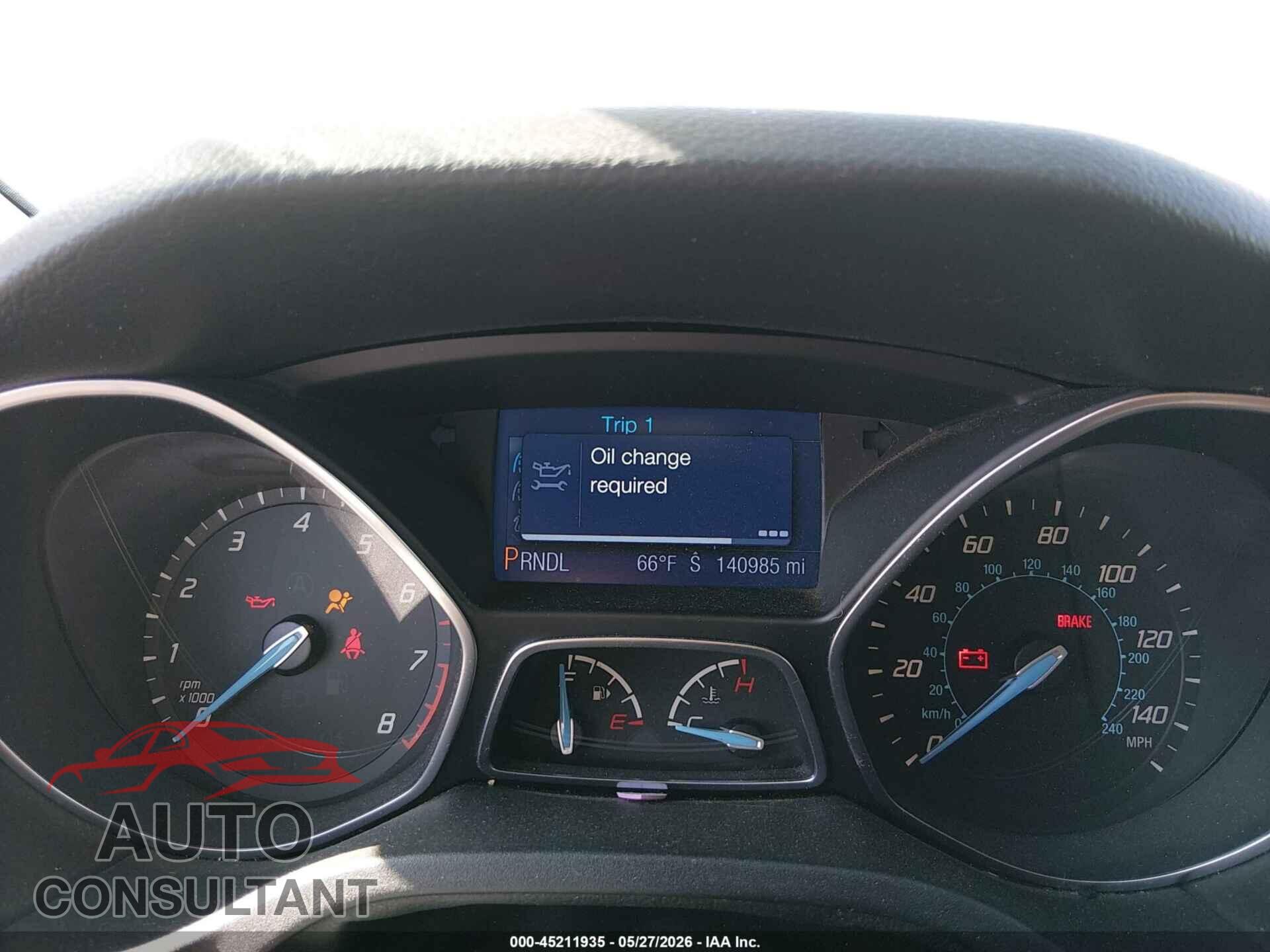 FORD FOCUS 2013 - 1FADP3K2XDL325794