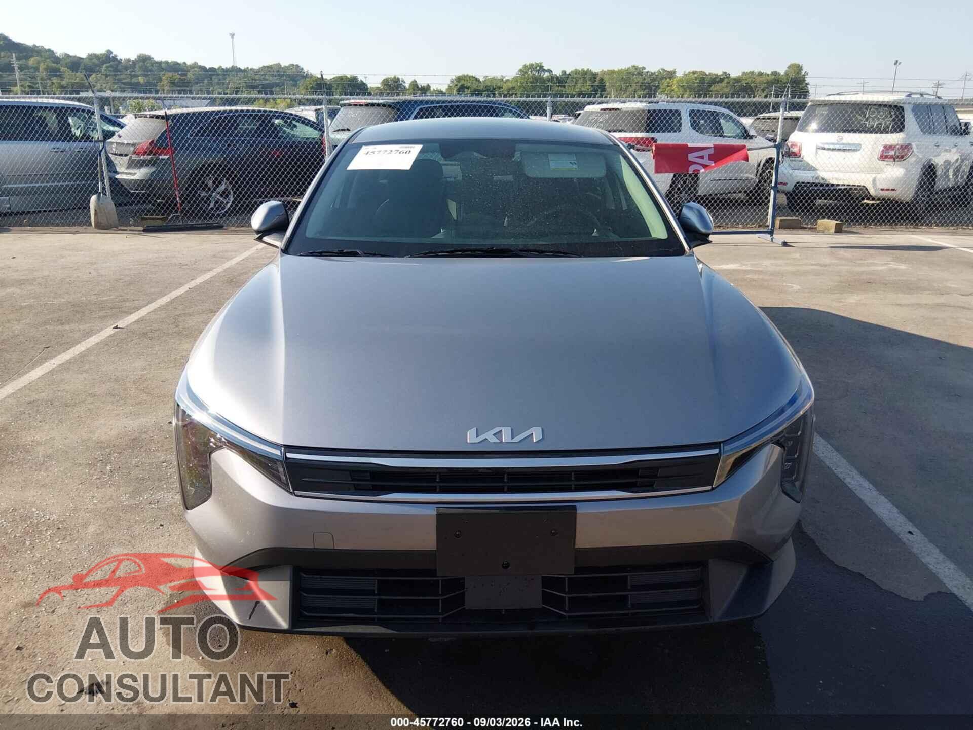 KIA K4 2026 - 3KPFT4DE0TE278407