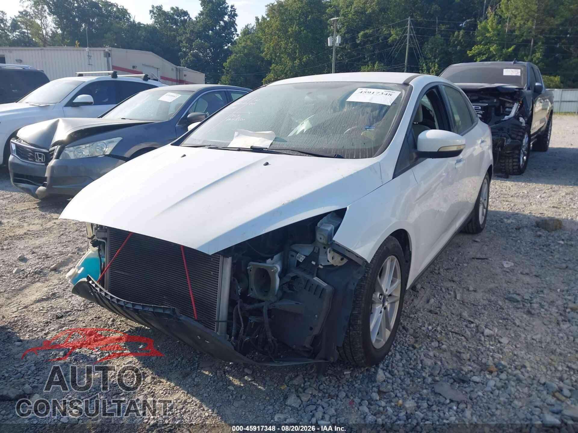 FORD FOCUS 2016 - 1FADP3F2XGL393236