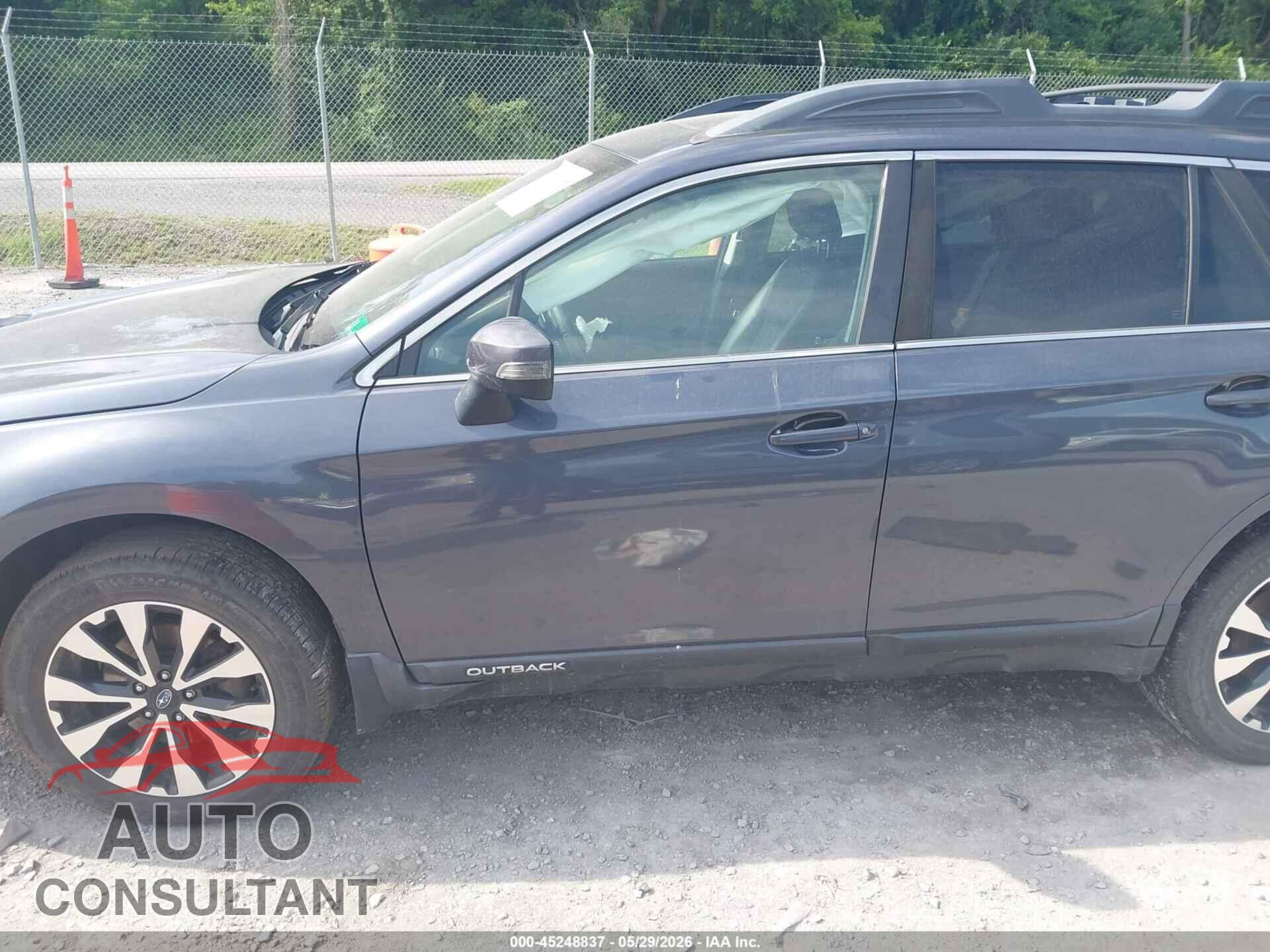 SUBARU OUTBACK 2017 - 4S4BSANC3H3431952