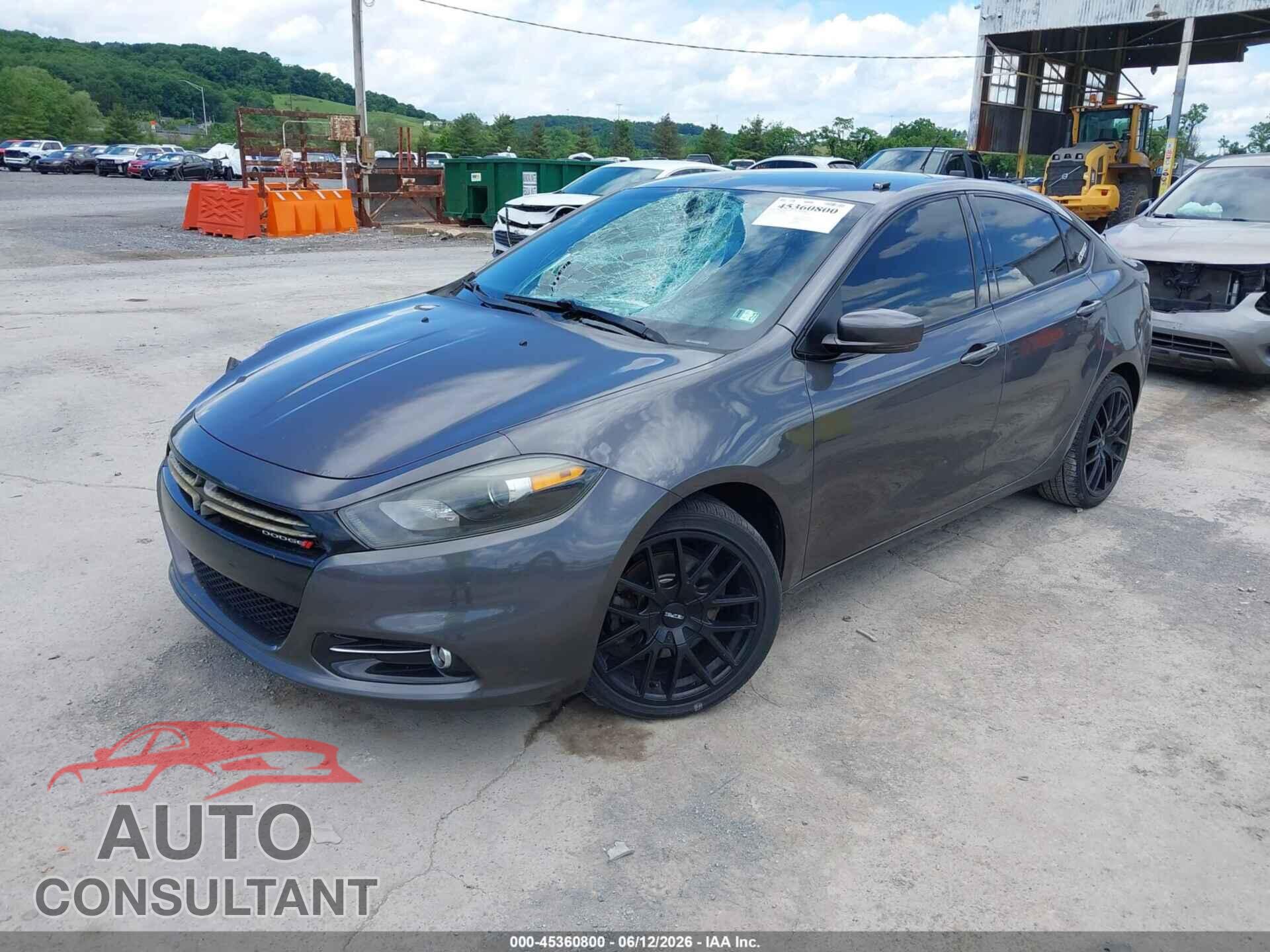 DODGE DART 2014 - 1C3CDFEB4ED919261