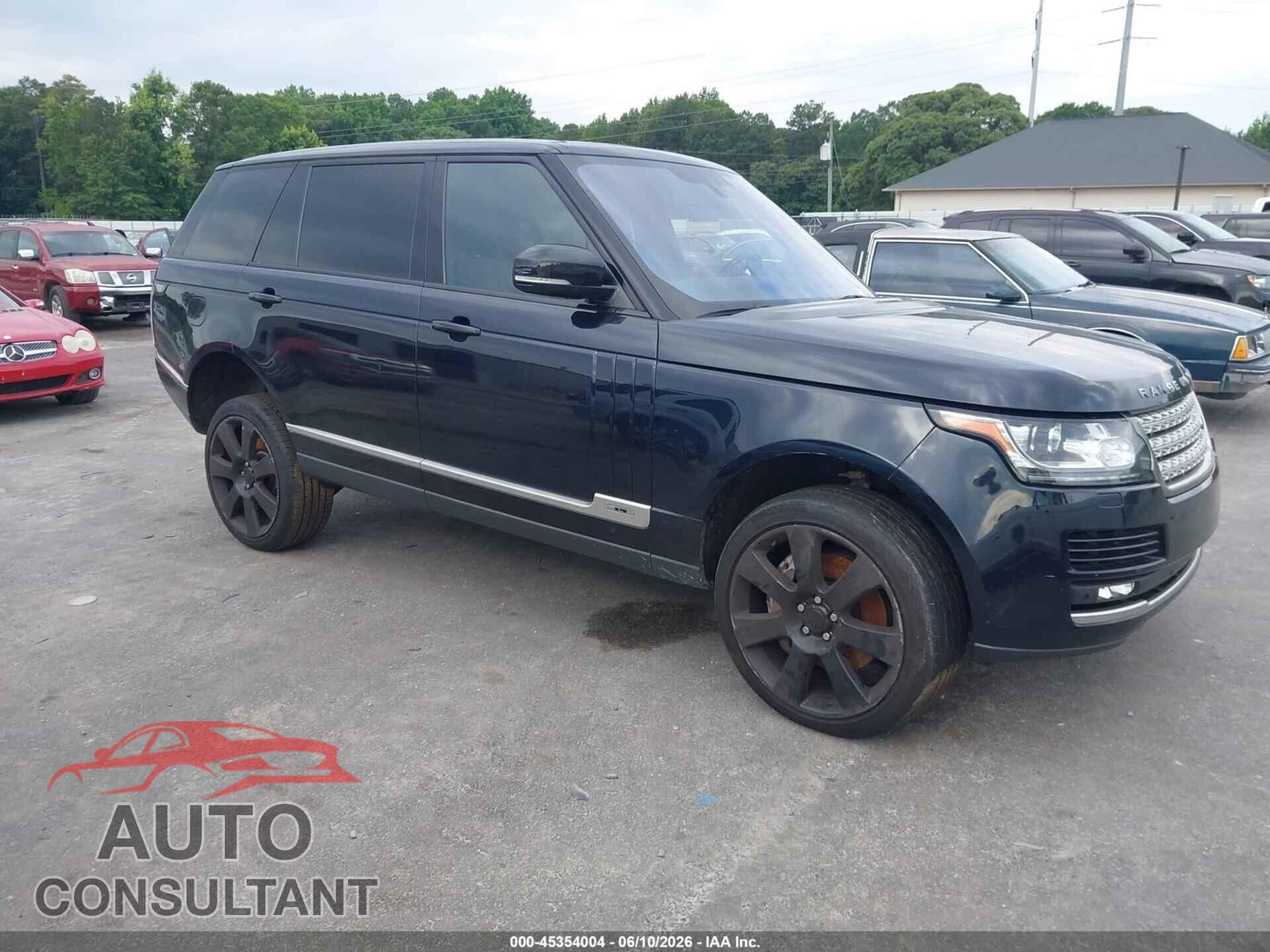 LAND ROVER RANGE ROVER 2016 - SALGS3EF4GA270465
