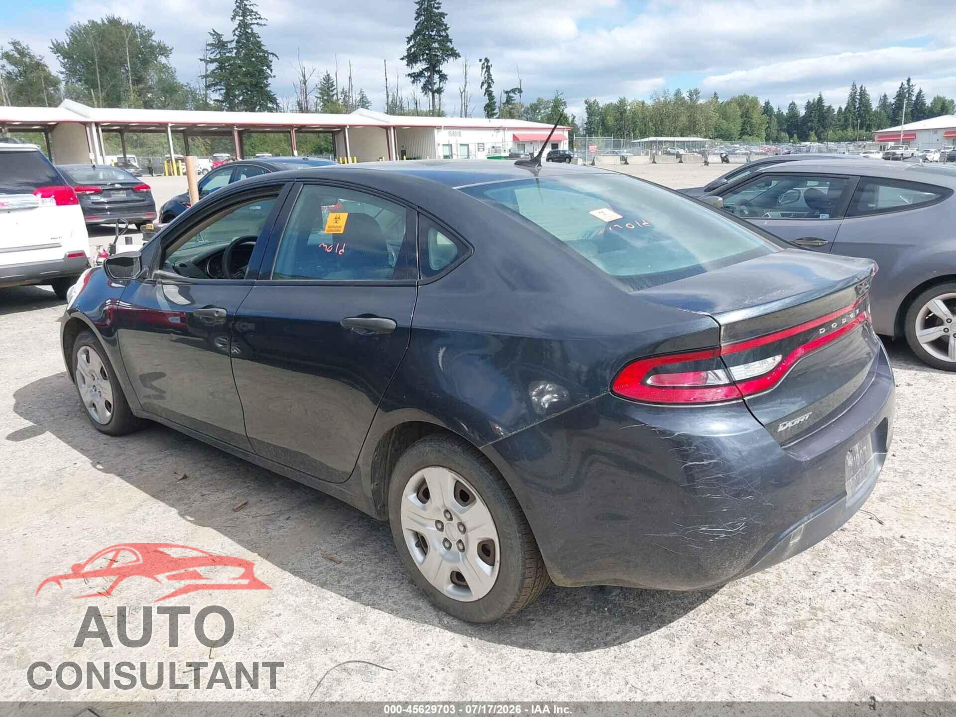 DODGE DART 2013 - 1C3CDFAA4DD314264
