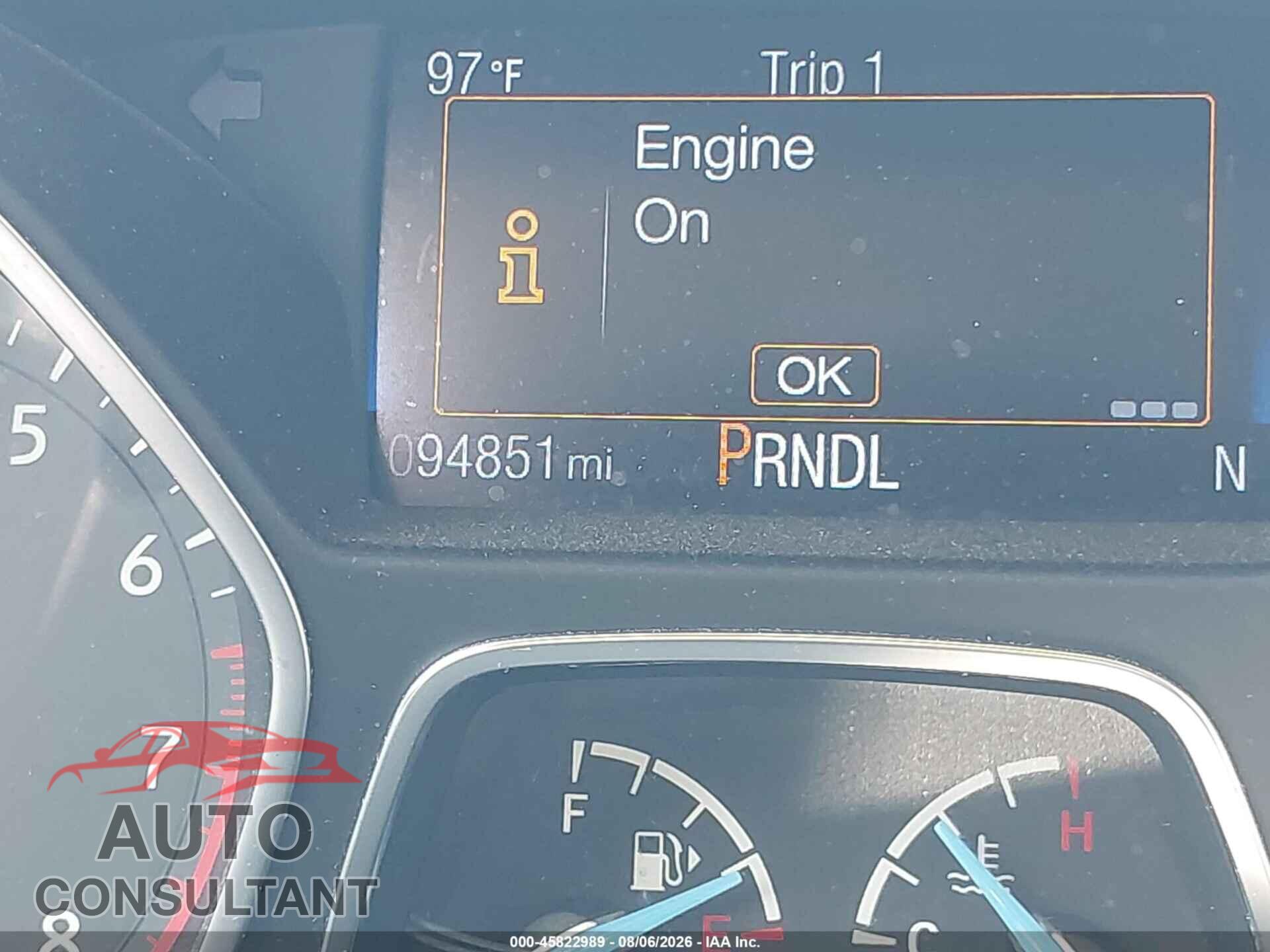 FORD FOCUS 2016 - 1FADP3F2XGL310856