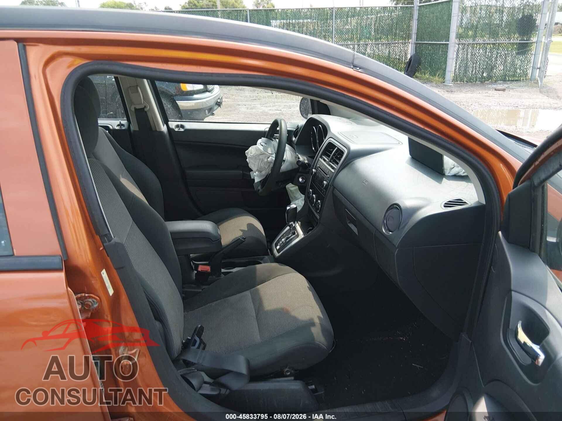 DODGE CALIBER 2011 - 1B3CB3HA8BD295996