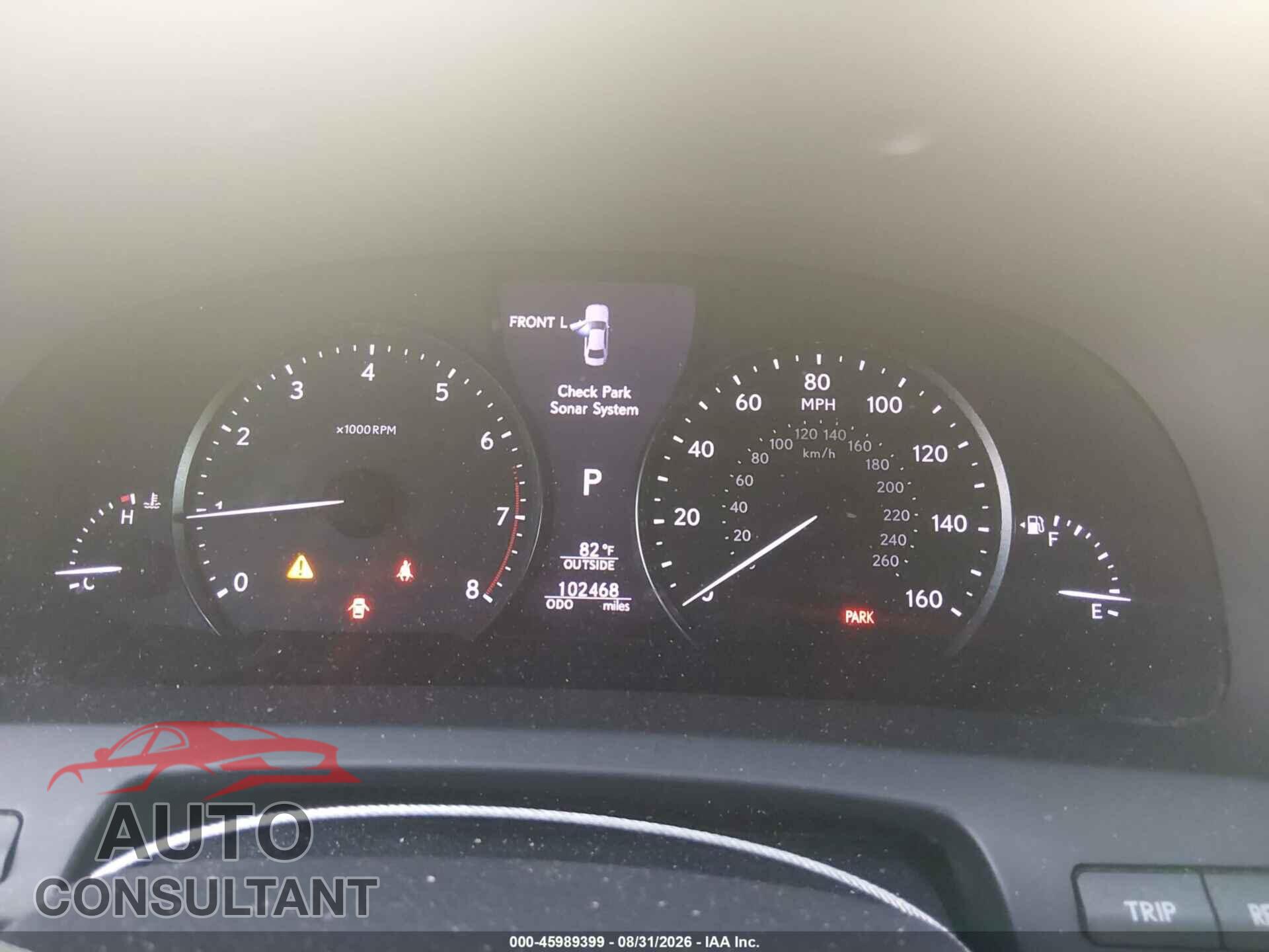 LEXUS LS 460 2014 - JTHBL5EF0E5128919