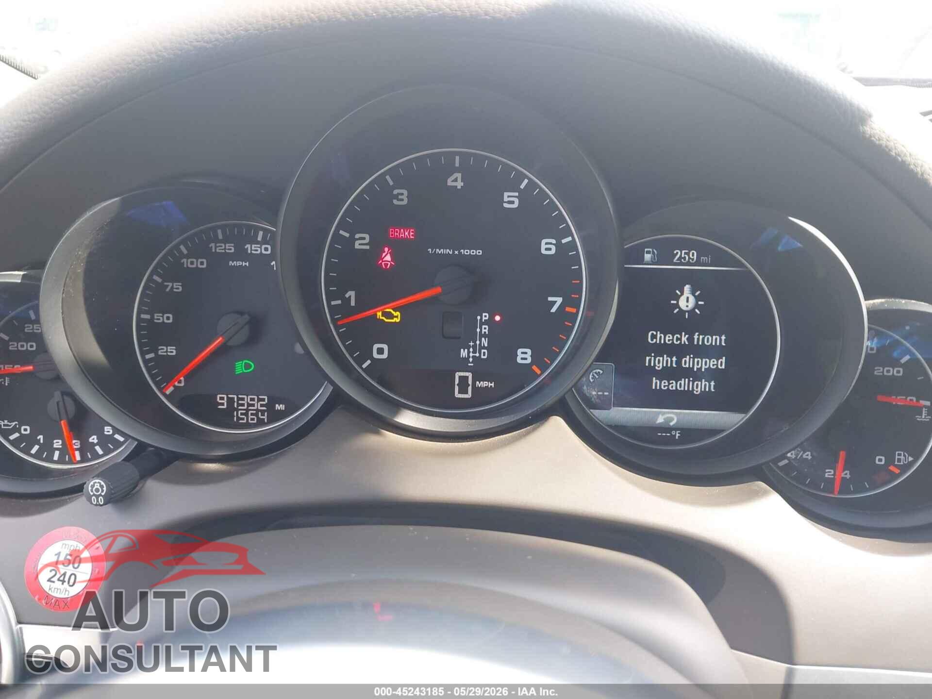 PORSCHE CAYENNE 2018 - WP1AA2A24JKA02402