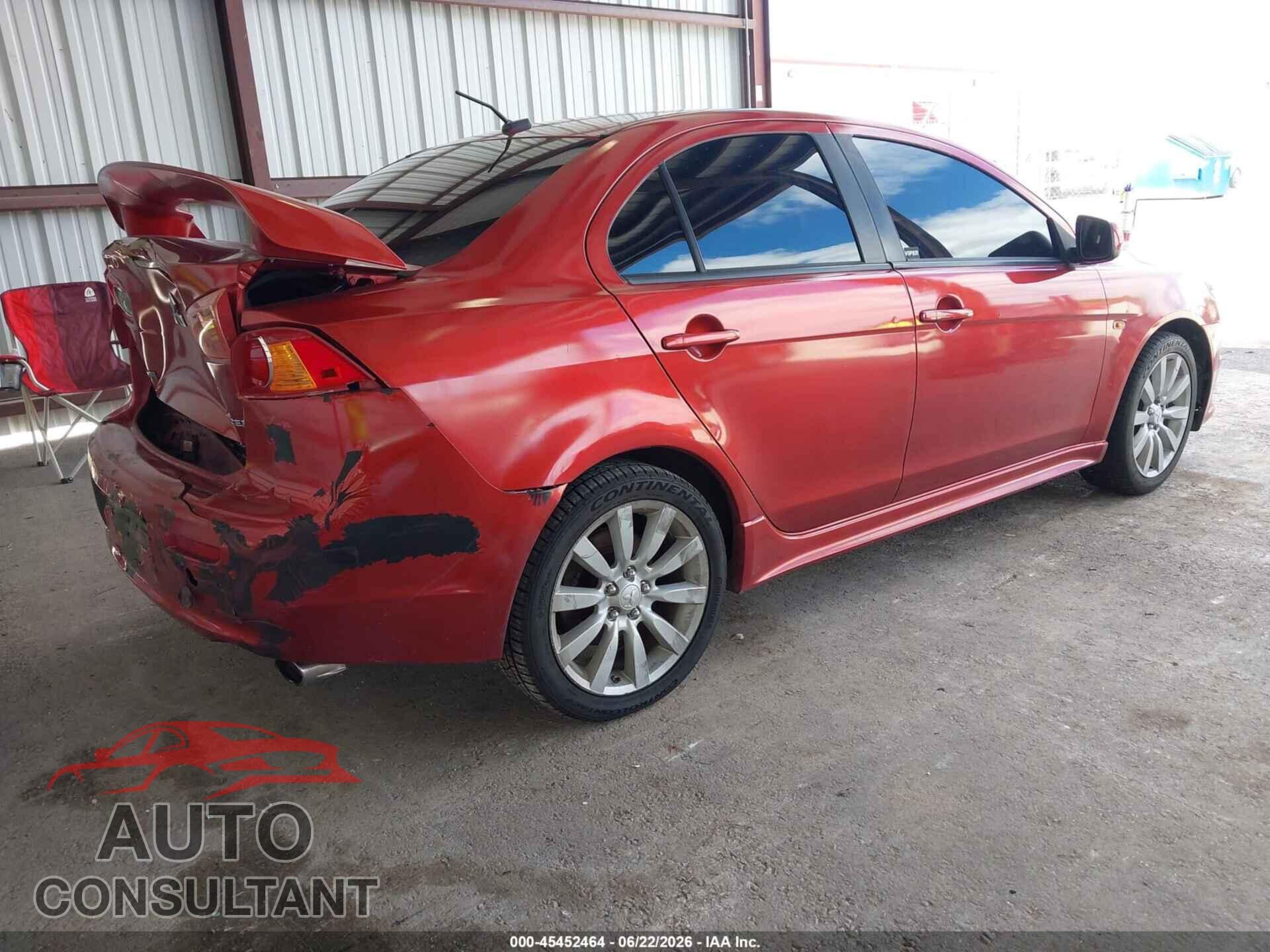 MITSUBISHI LANCER 2009 - JA3AU86W39U040645