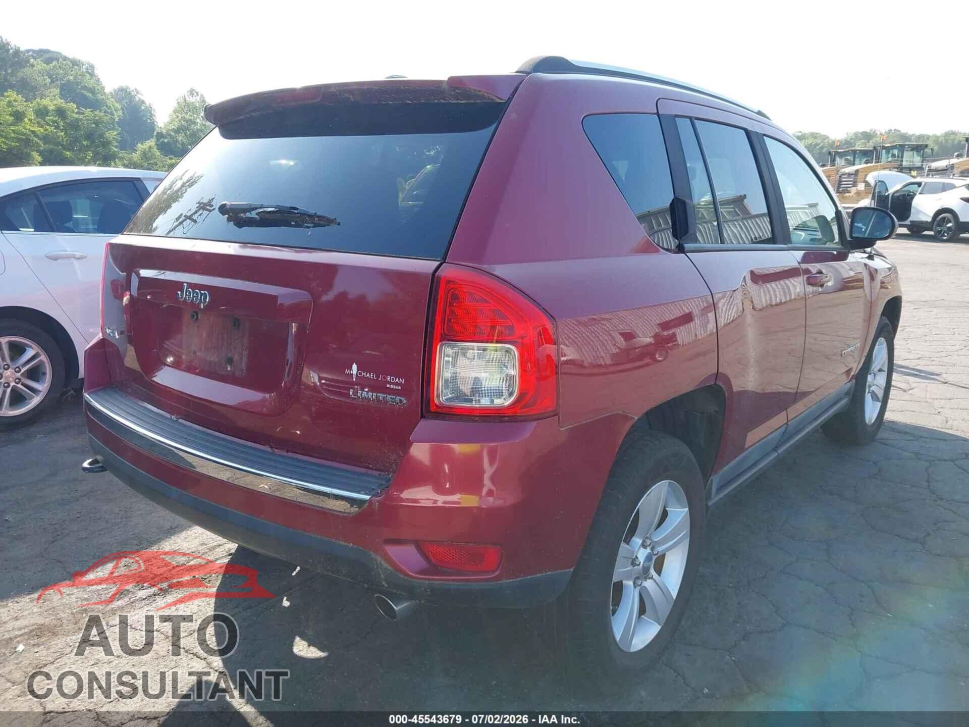 JEEP COMPASS 2011 - 1J4NF5FB0BD163652