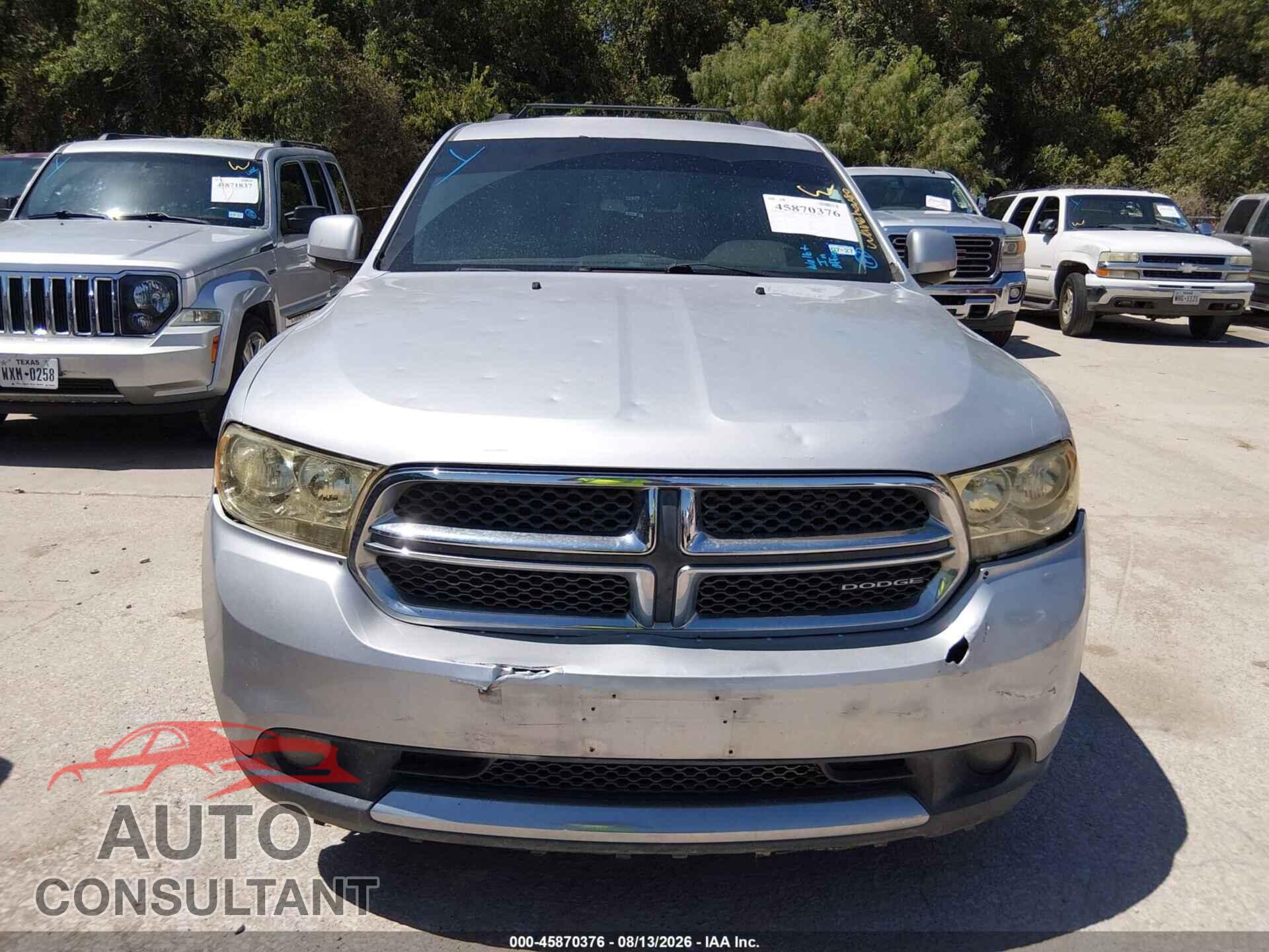 DODGE DURANGO 2011 - 1D4RD4GG3BC660074