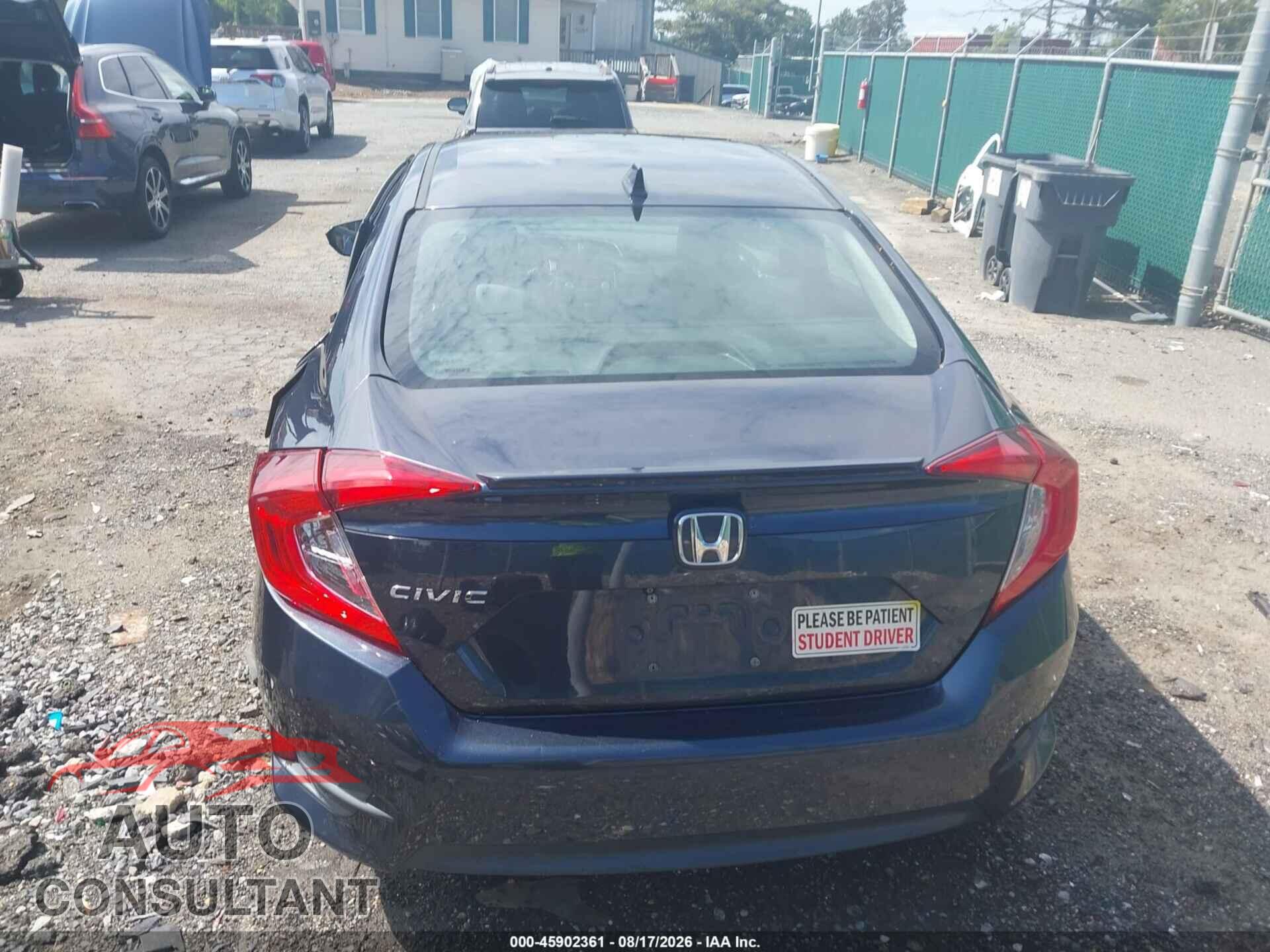 HONDA CIVIC 2016 - 19XFC1F34GE045596