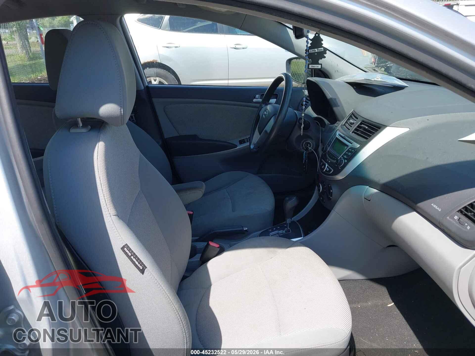 HYUNDAI ACCENT 2013 - KMHCT4AE2DU400139