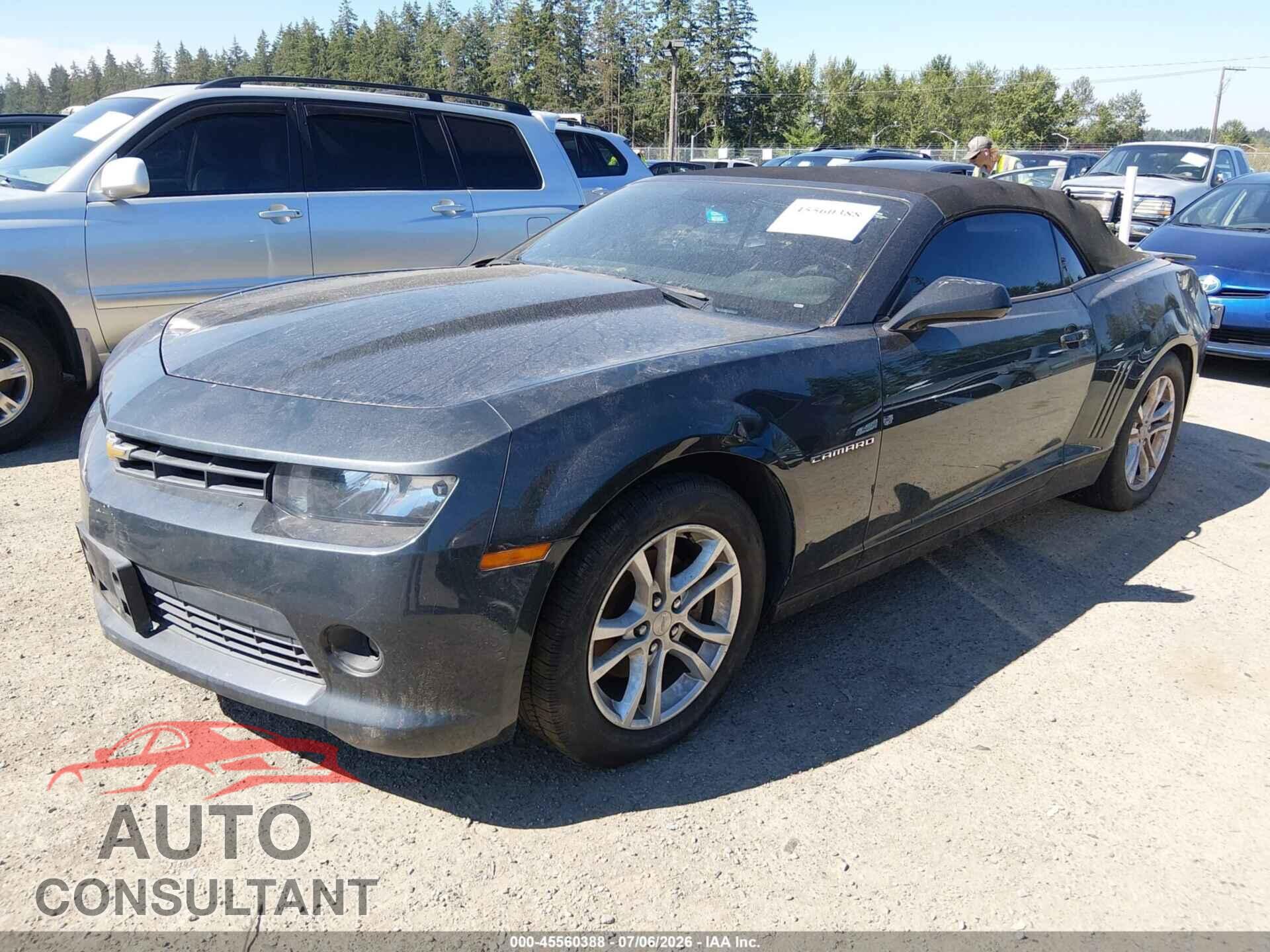 CHEVROLET CAMARO 2014 - 2G1FB3D31E9249522